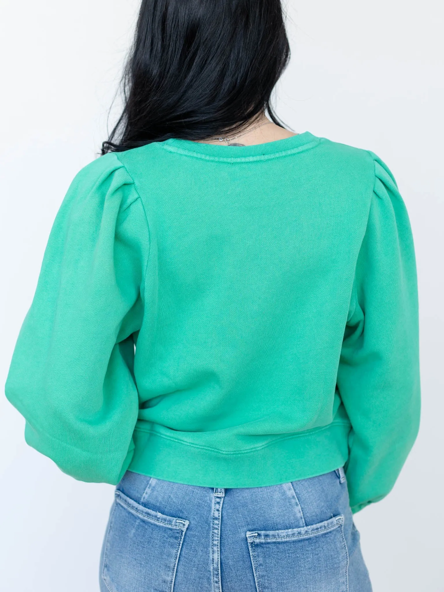 Rails Kelly Green Tiffany Sweatshirt