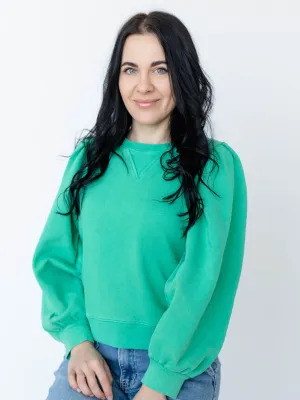 Rails Kelly Green Tiffany Sweatshirt