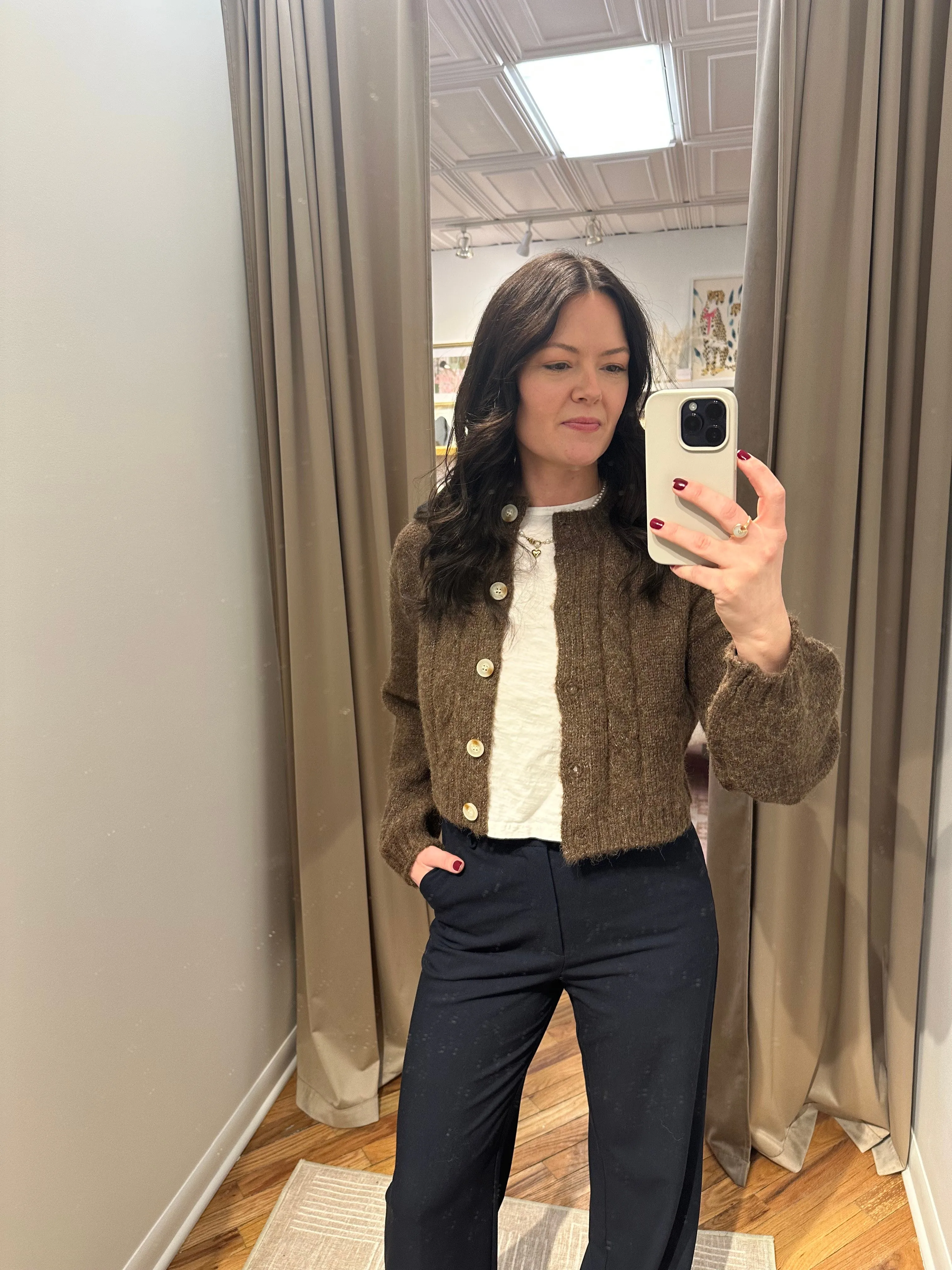 Ralph Cable Knit Cardigan