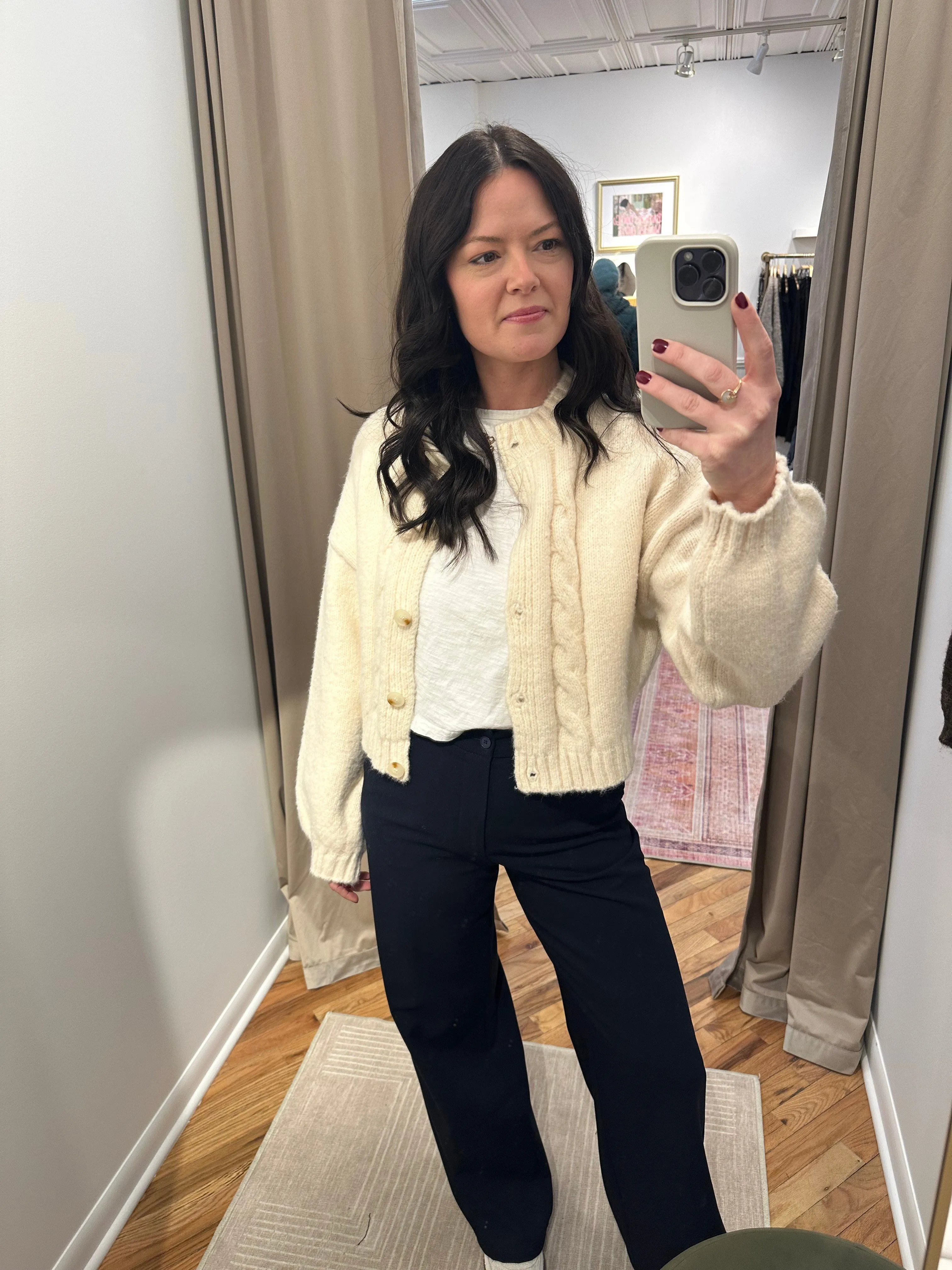 Ralph Cable Knit Cardigan