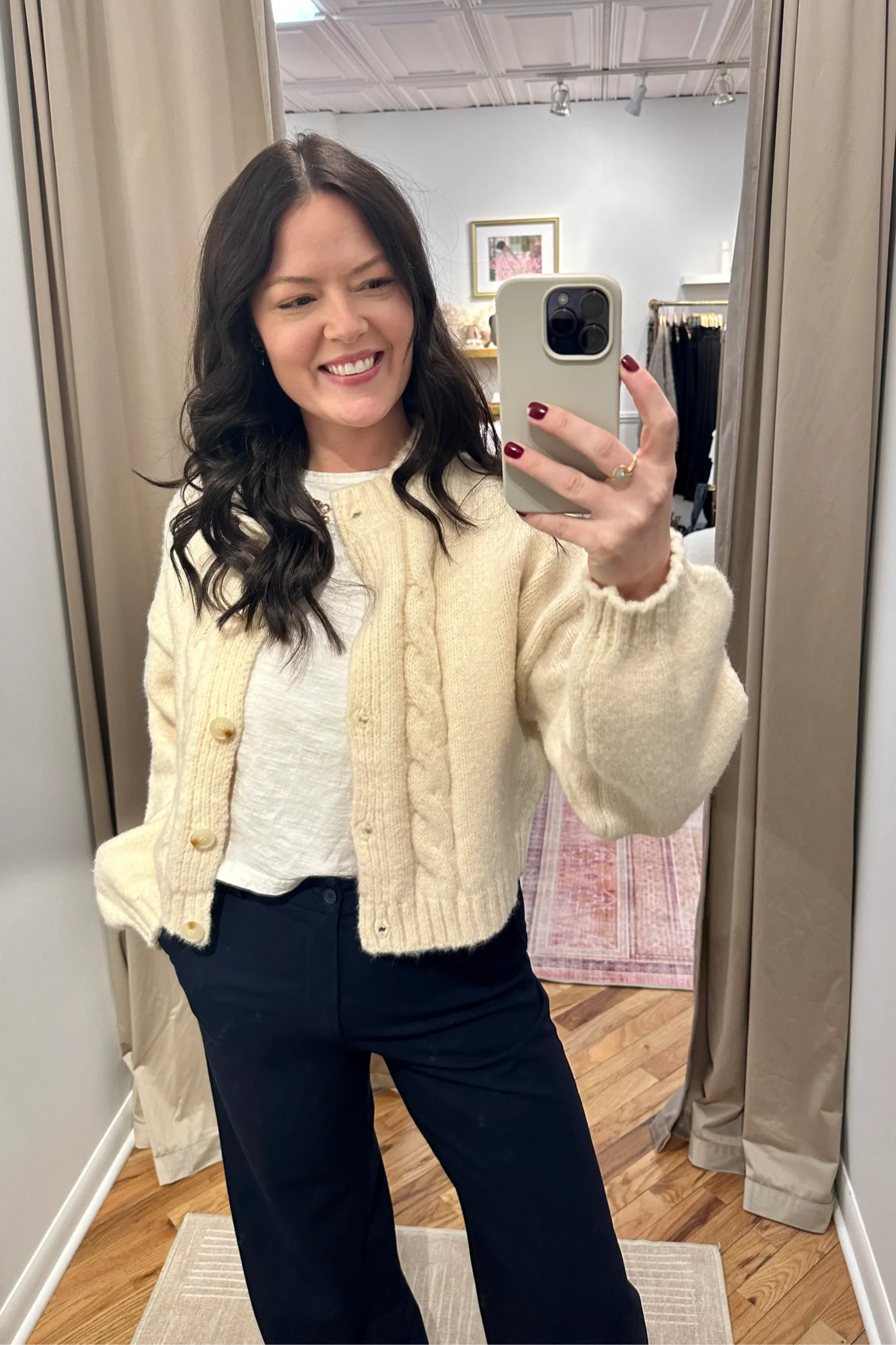 Ralph Cable Knit Cardigan