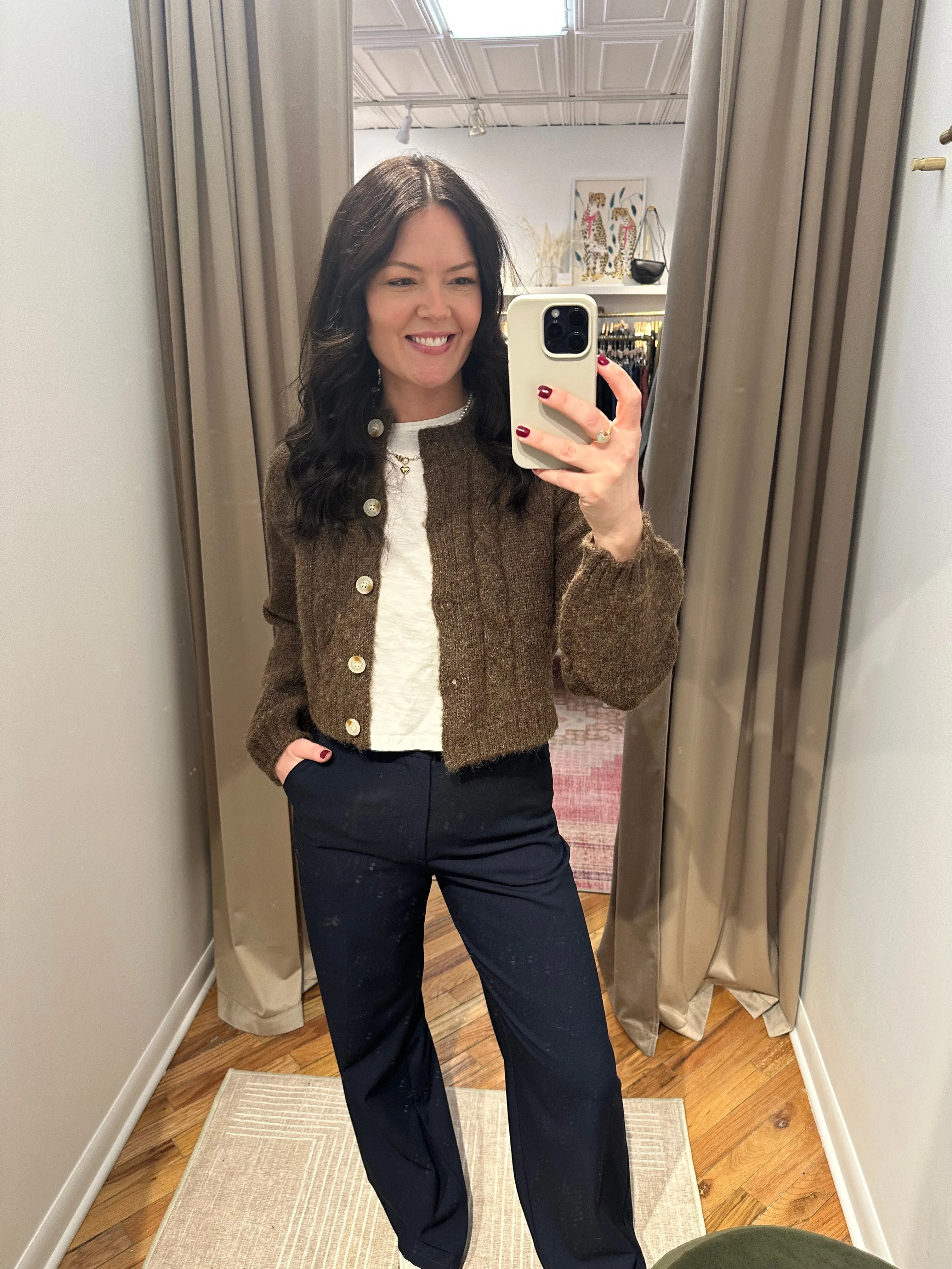 Ralph Cable Knit Cardigan