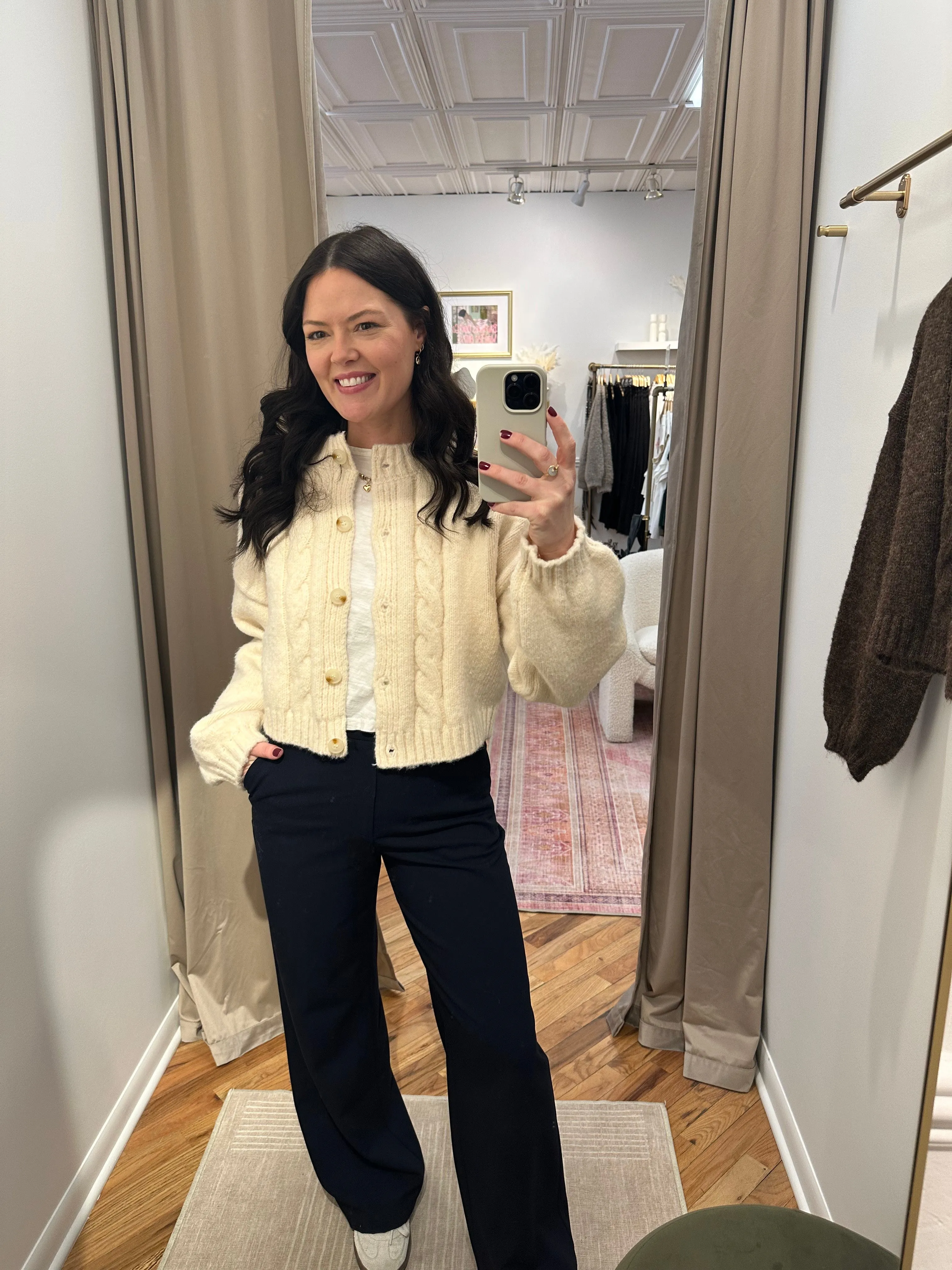 Ralph Cable Knit Cardigan
