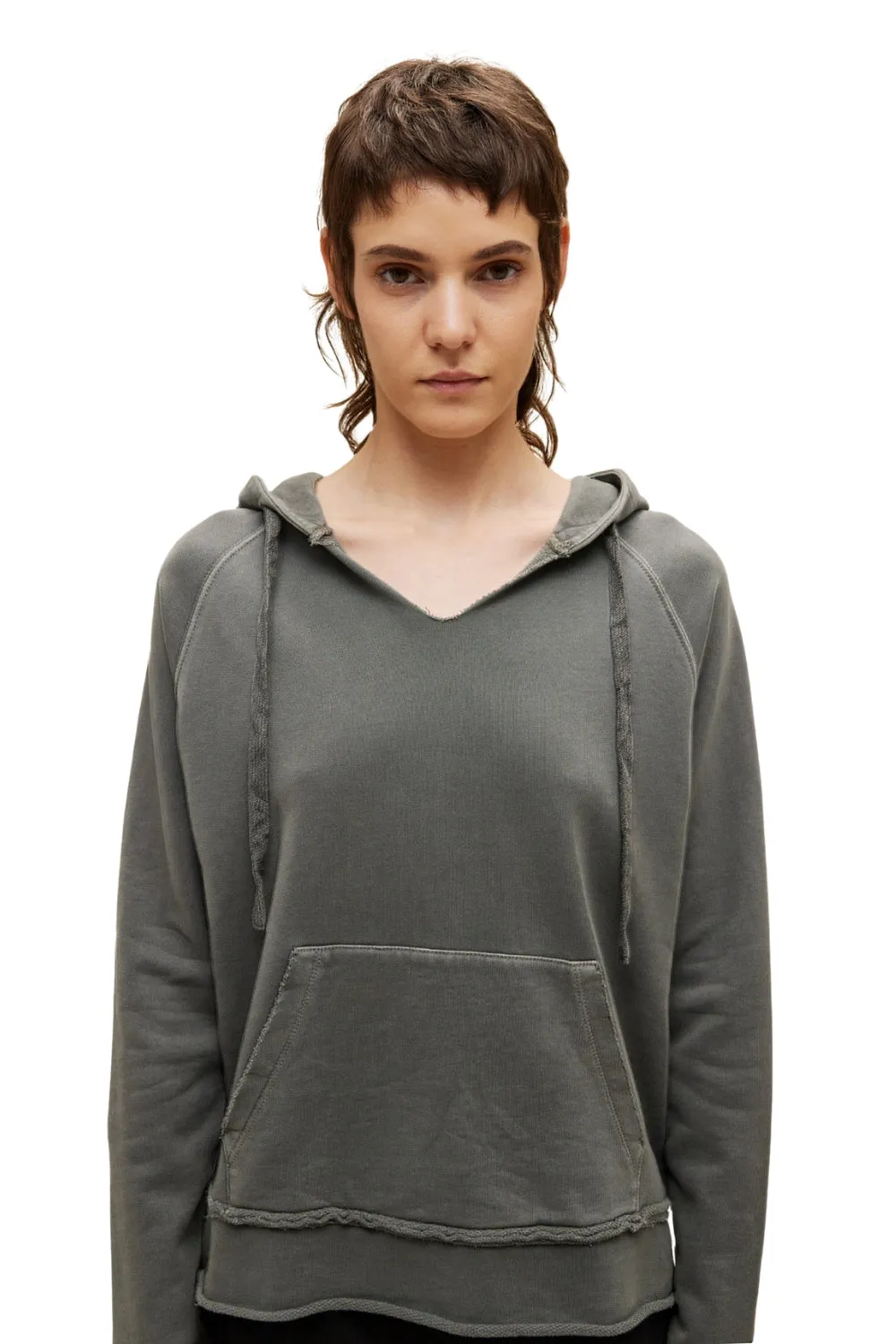 Raw EdgeDetail Hoodie