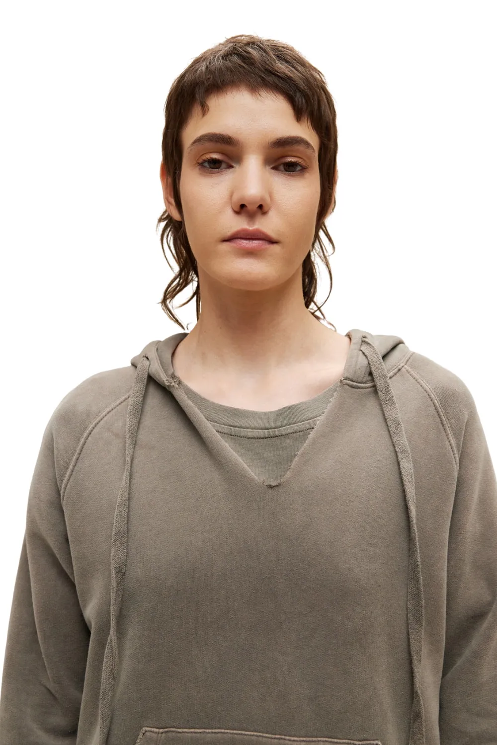 Raw EdgeDetail Hoodie