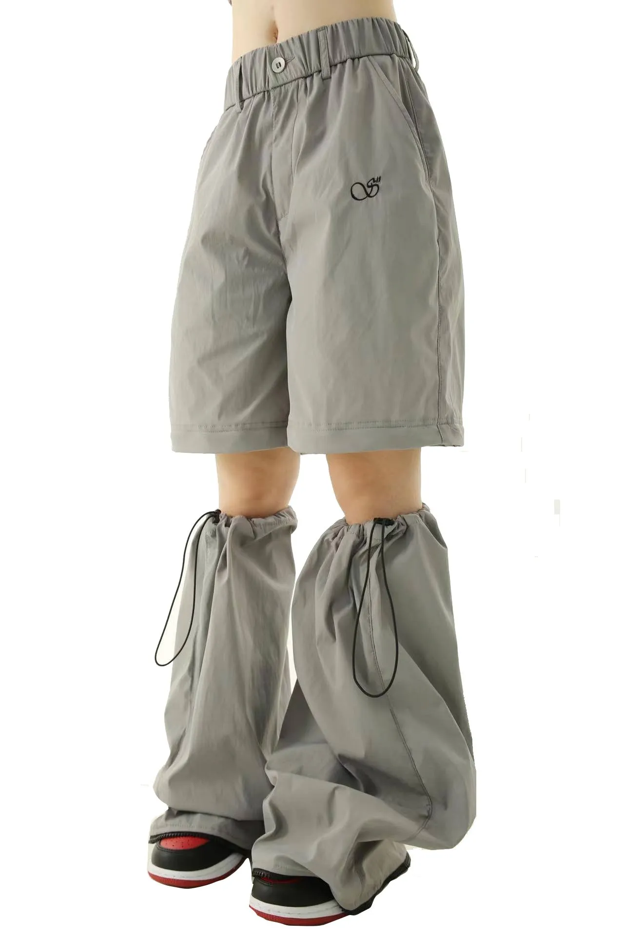 Relaxed Fit Zip Off Pants