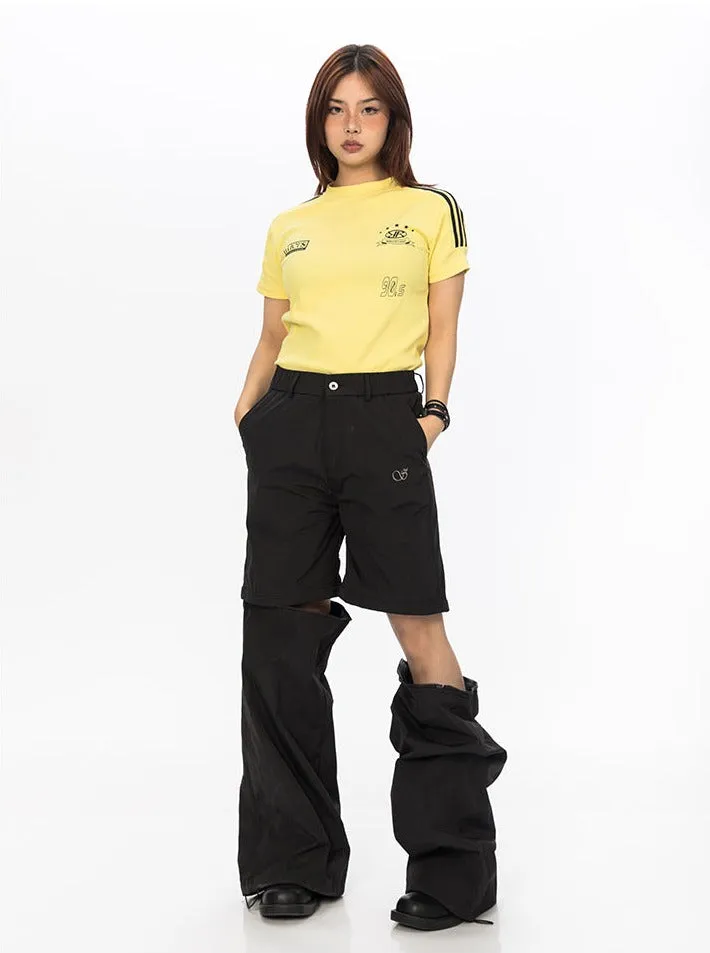 Relaxed Fit Zip Off Pants