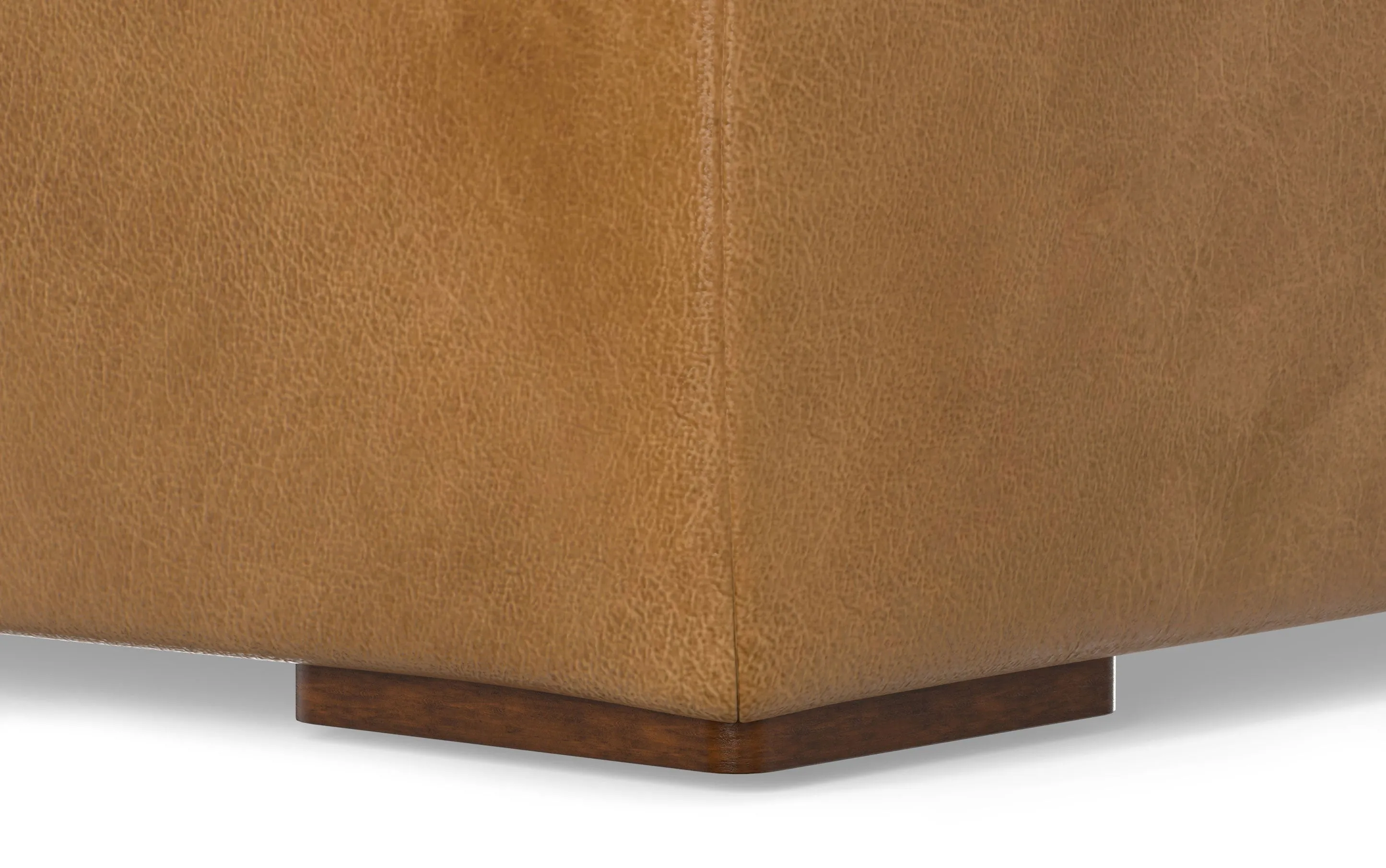 Rex Corner Module in Genuine Leather