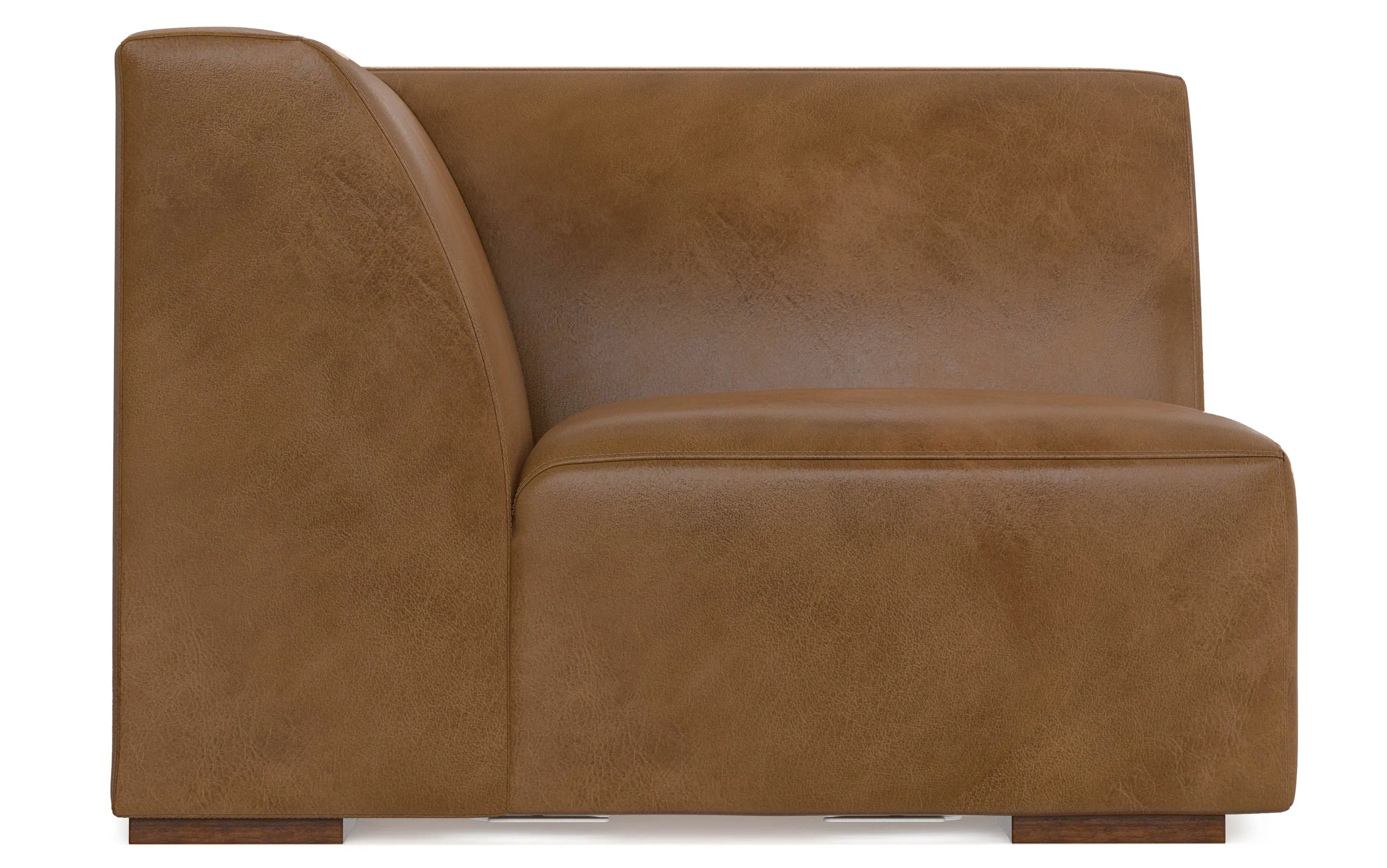 Rex Corner Module in Genuine Leather