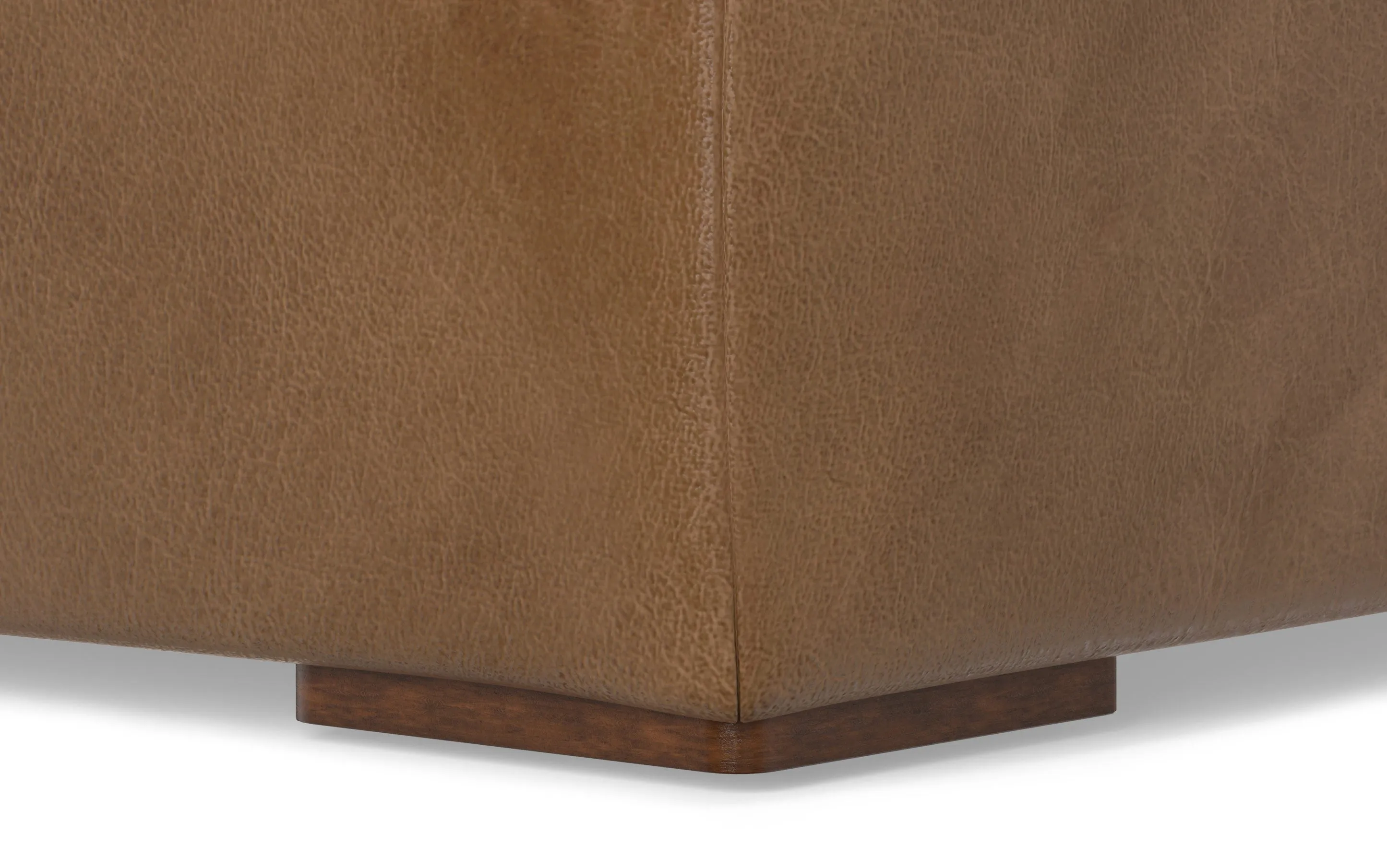 Rex Corner Module in Genuine Leather