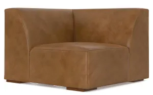 Rex Corner Module in Genuine Leather