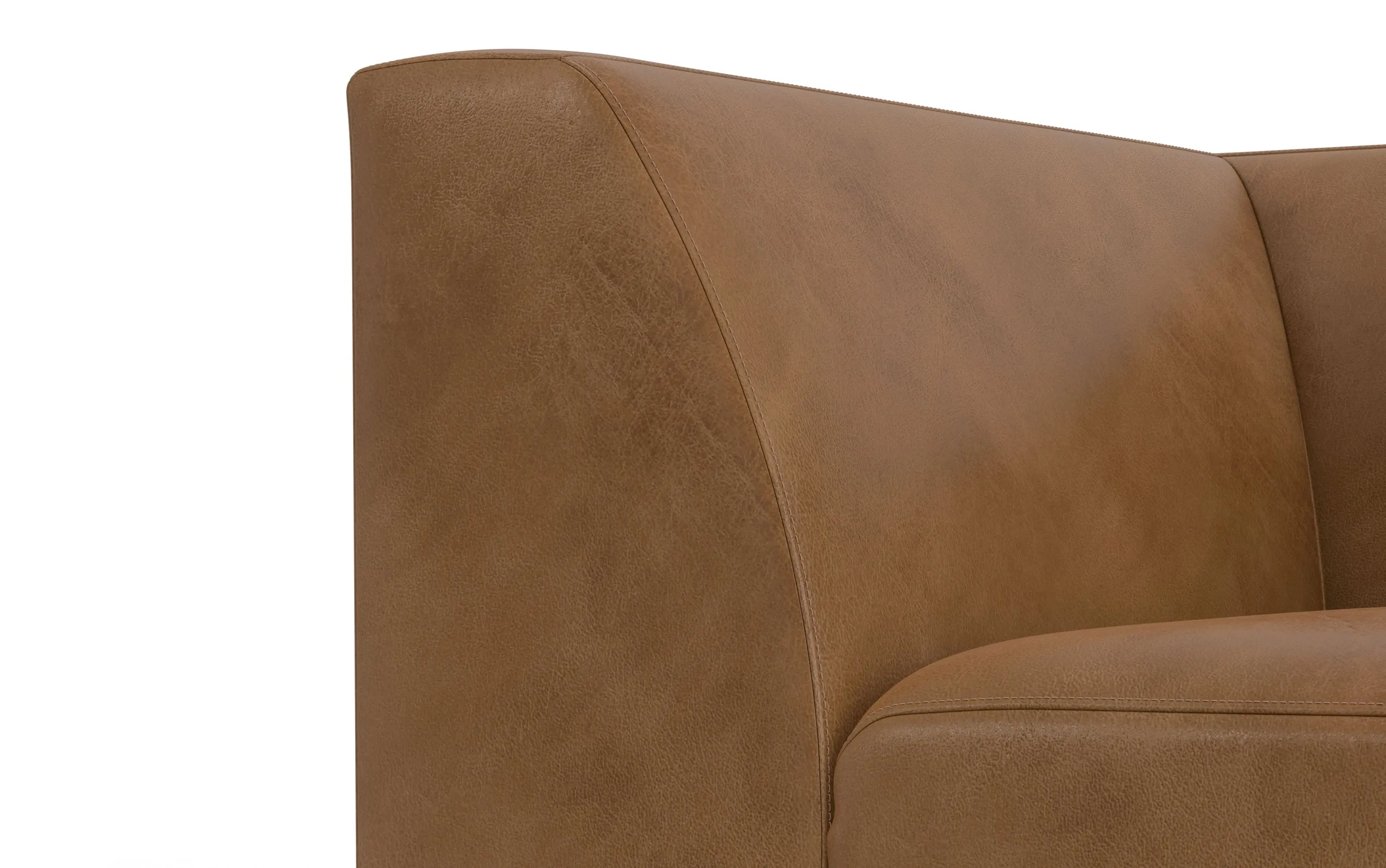 Rex Corner Module in Genuine Leather