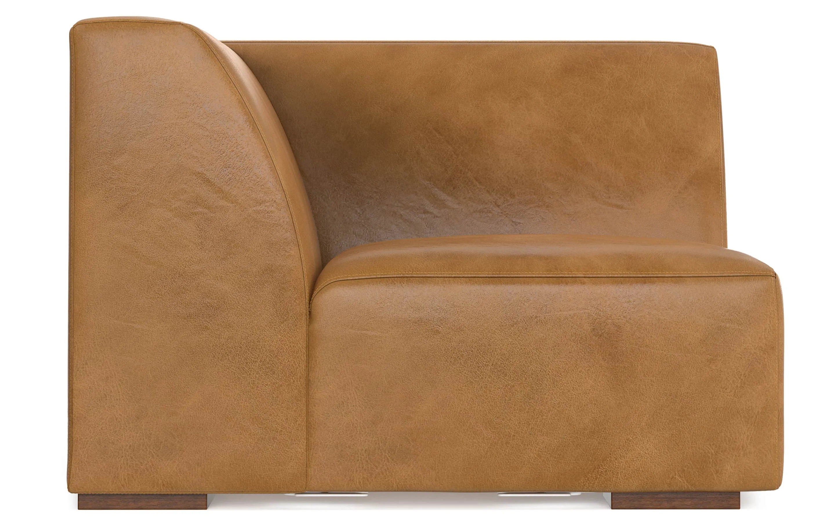Rex Corner Module in Genuine Leather