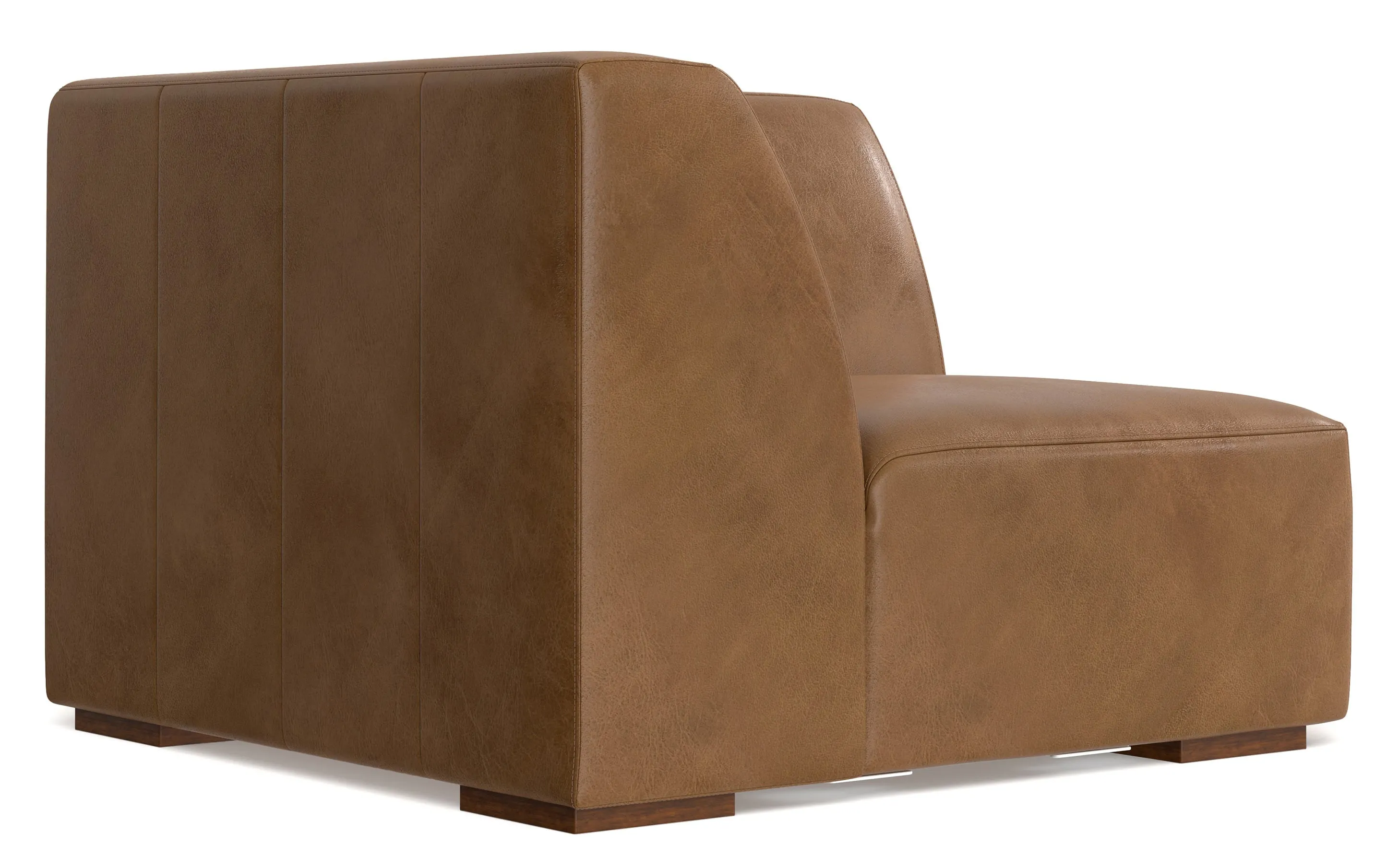 Rex Corner Module in Genuine Leather