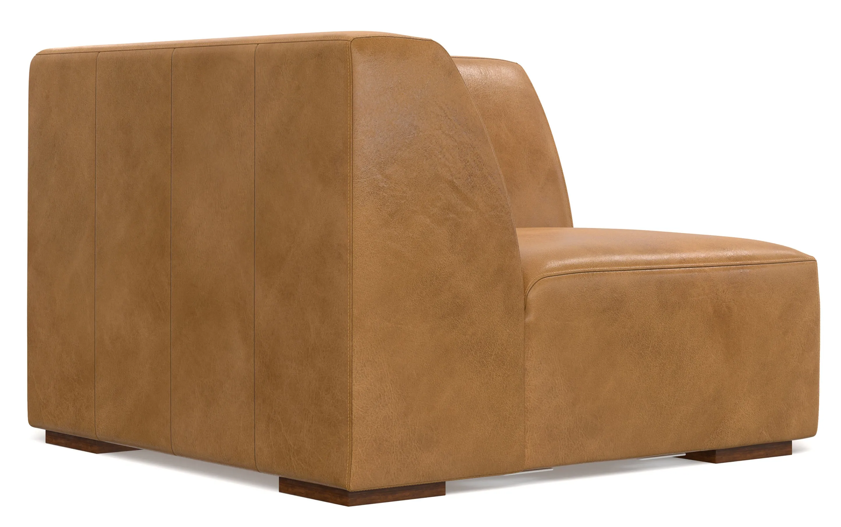 Rex Corner Module in Genuine Leather