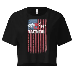 RFT US flag Women’s crop top