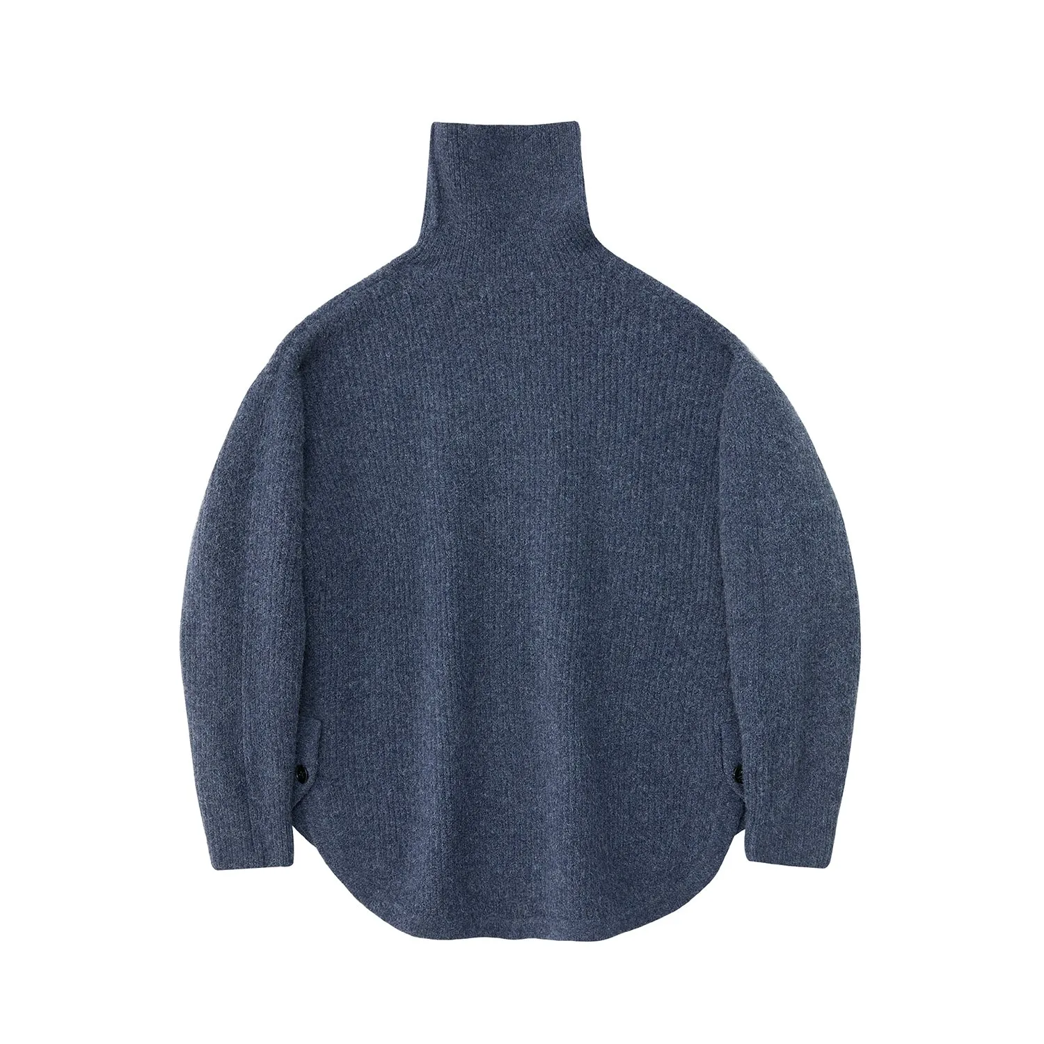 Ribbed Turtleneck Sweater