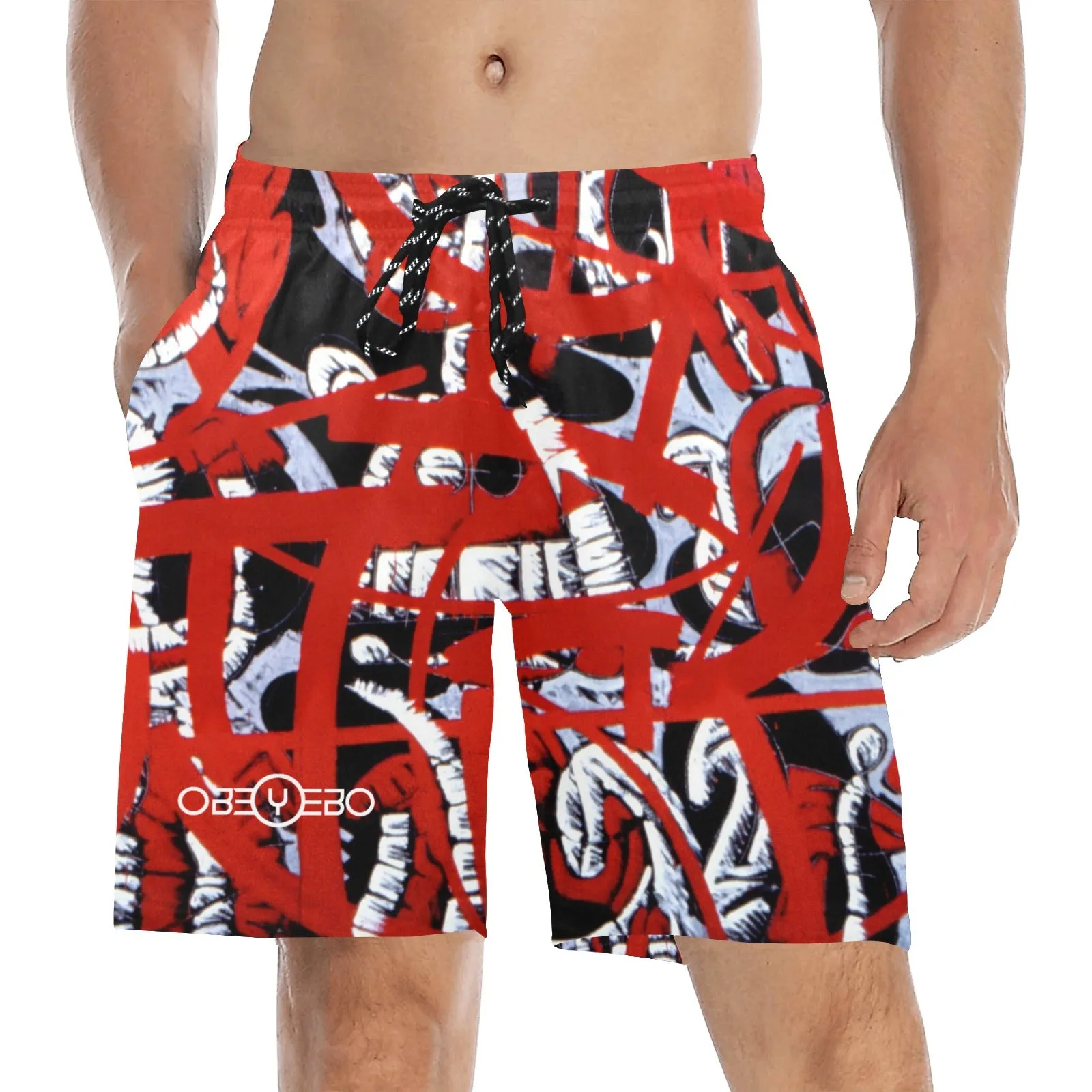 Rights of Passage Men's Mid-Length Beach Shorts