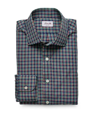 Roark Check (Sage/Coral)