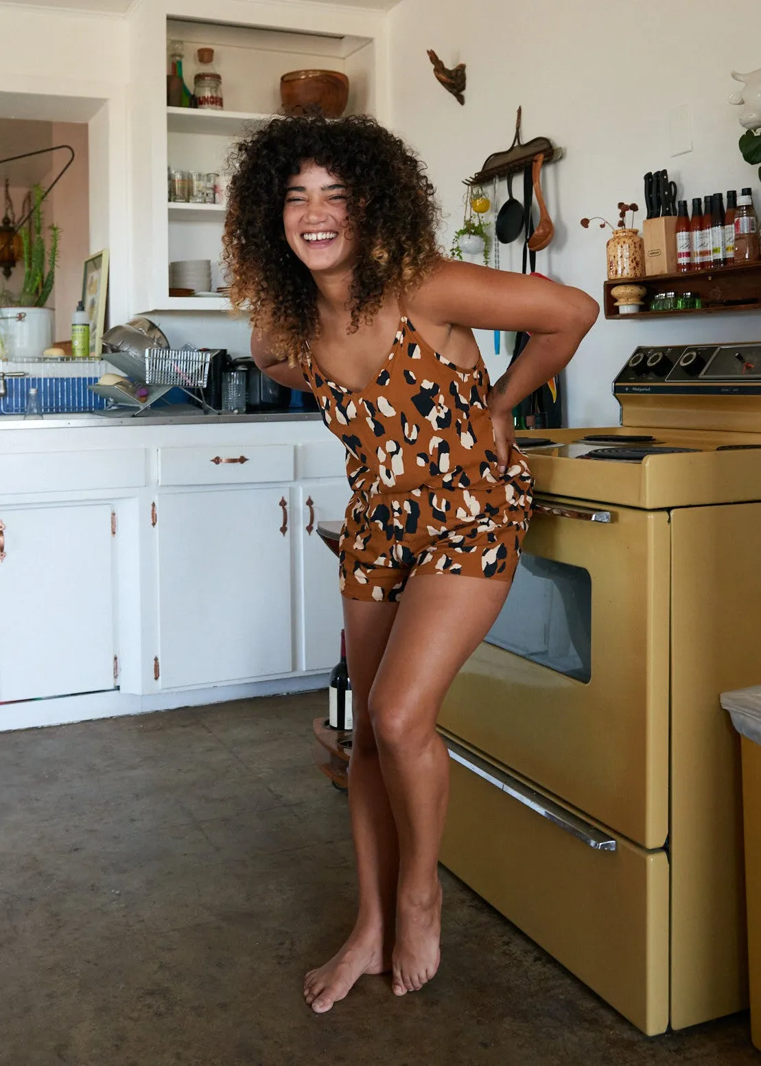Rosie Shorts in Leopard