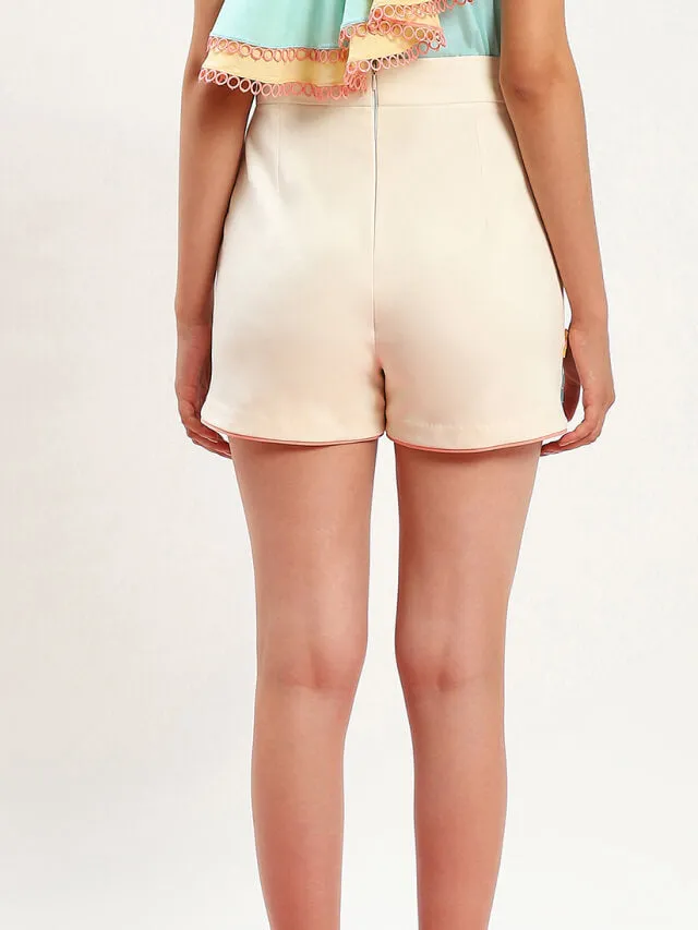 Roxanne embellished shorts