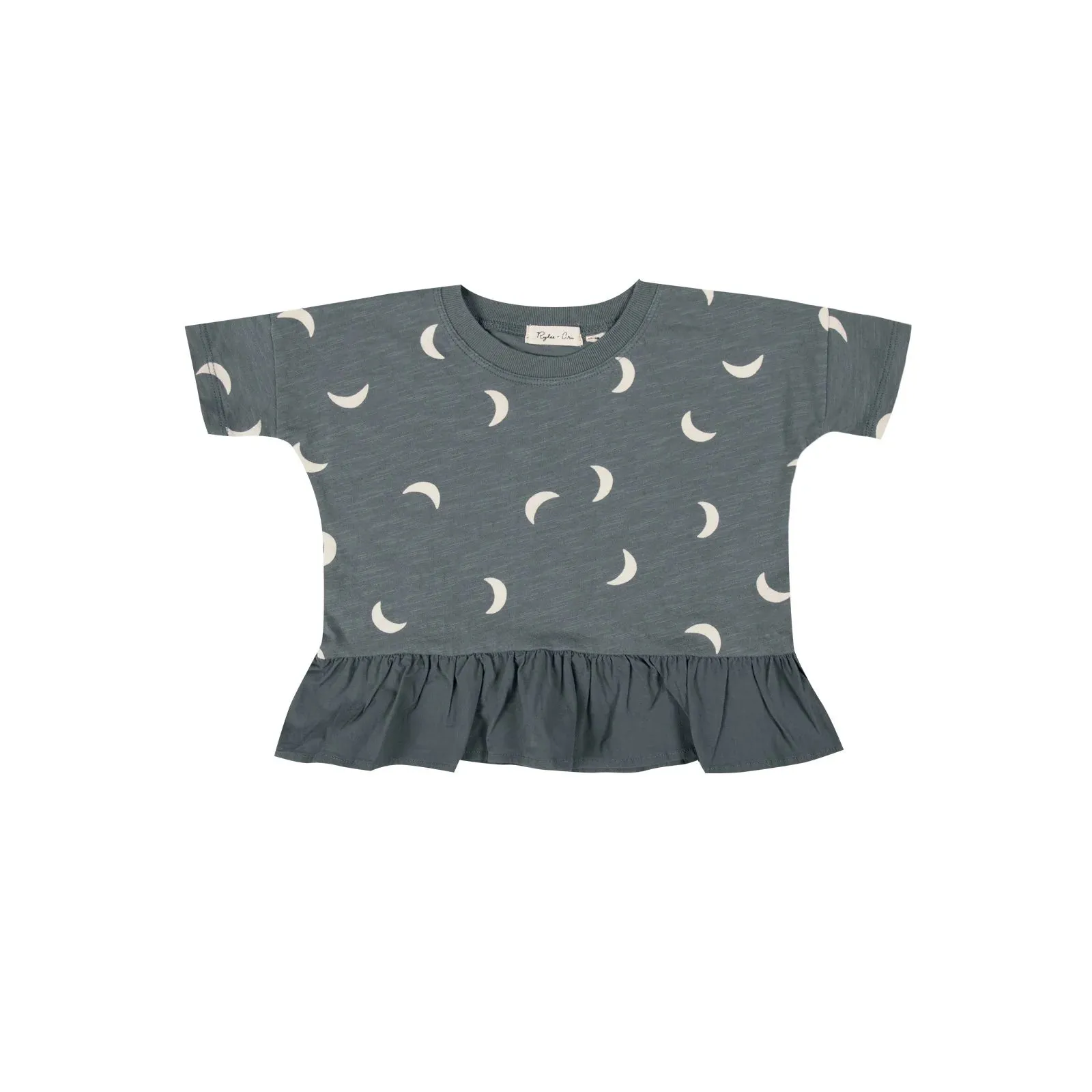Rylee   Cru boxy peplum top - 12-18m