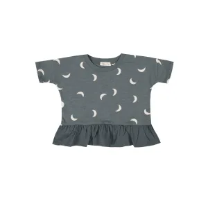 Rylee   Cru boxy peplum top - 12-18m