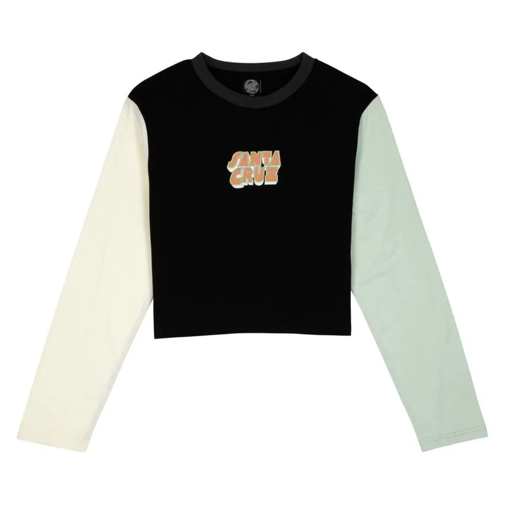 Santa Cruz Womens L/S T-Shirt Foxy Sun - Multi