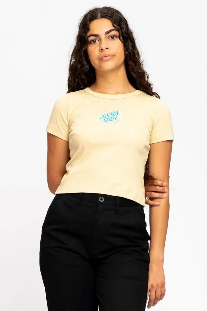 Santa Cruz Womens T-Shirt Crime Hand T-Shirt - Iced Coffee