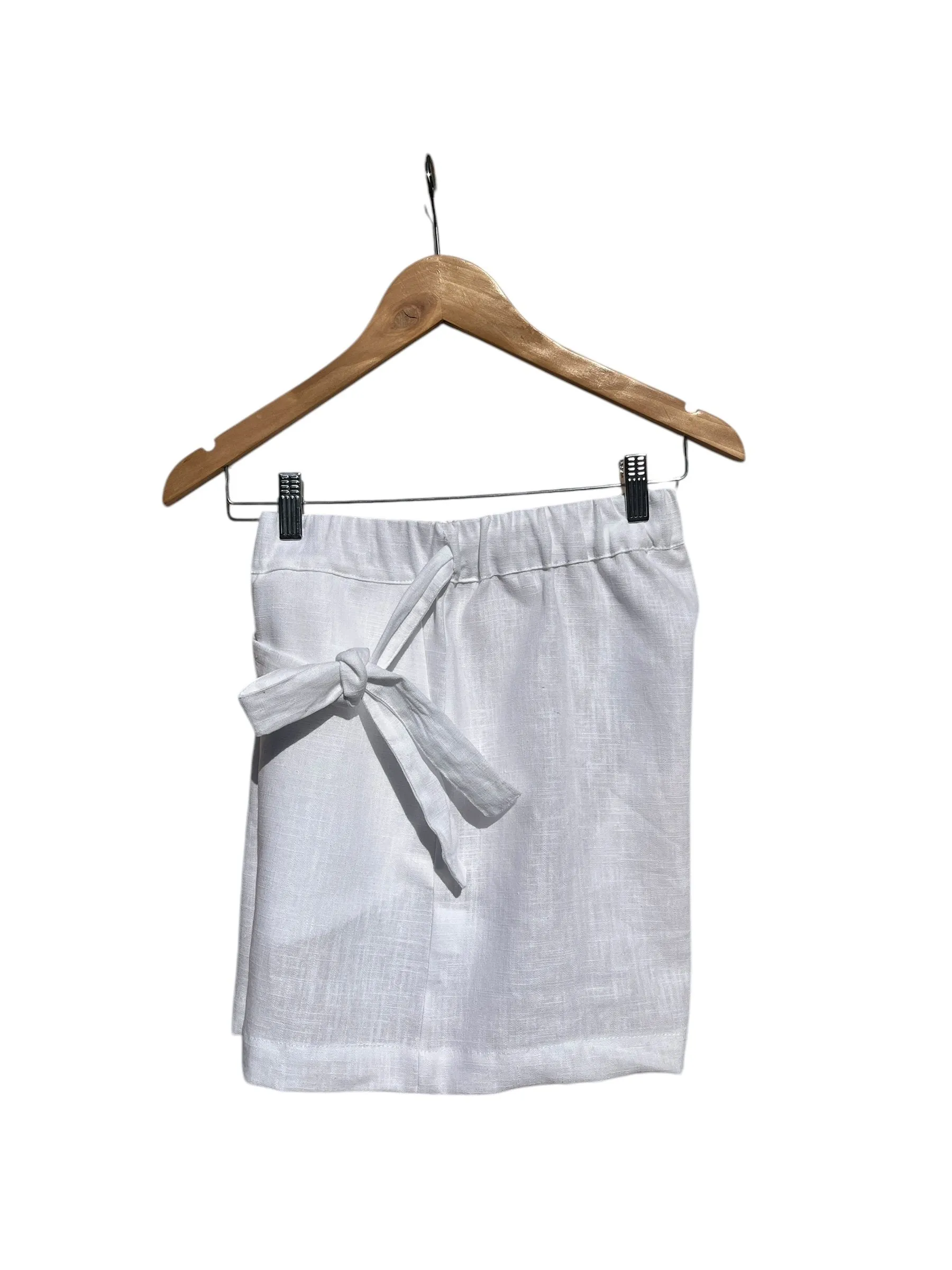 Sarga Canvas Linen Shorts