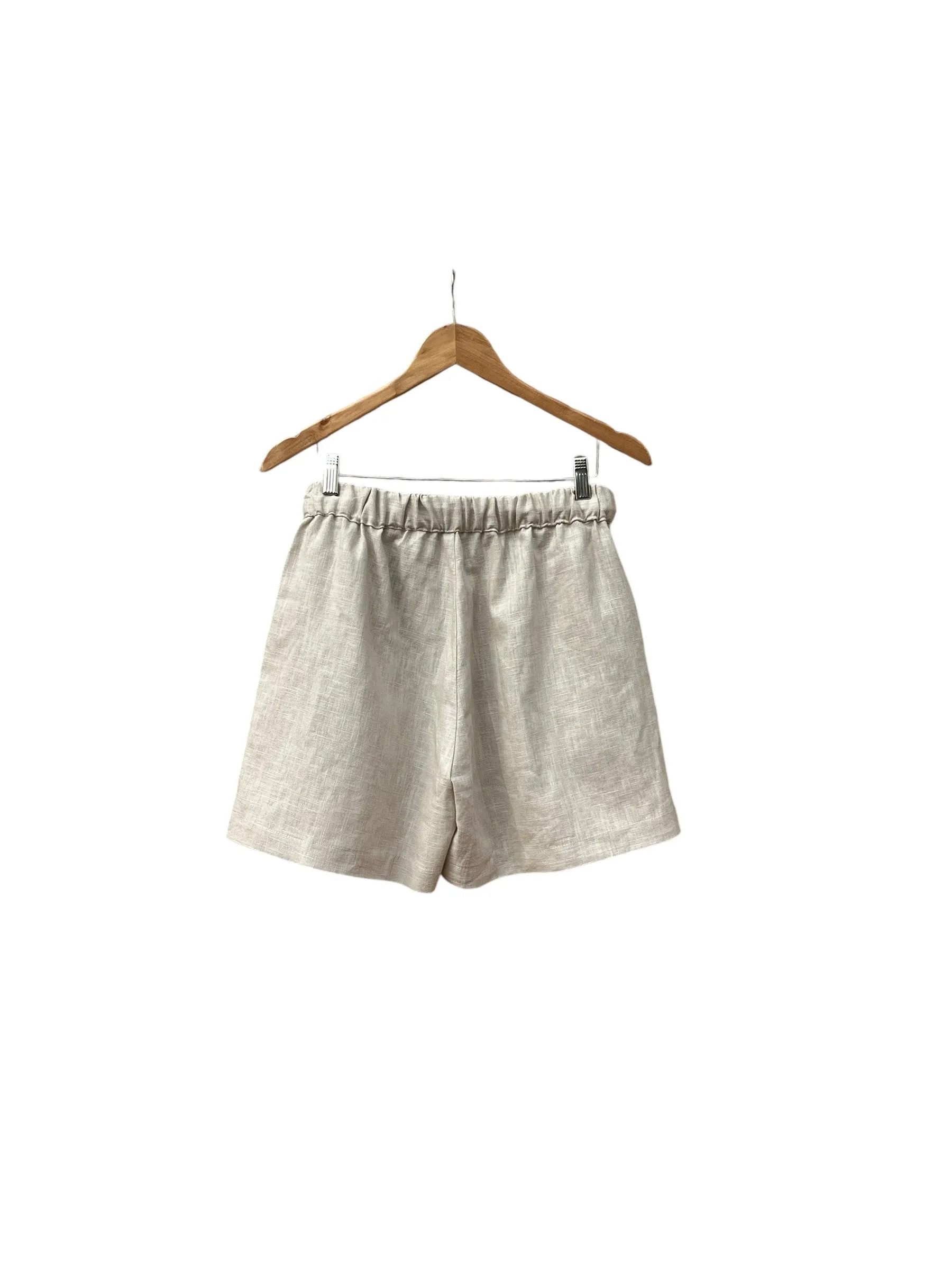 Sarga Canvas Linen Shorts