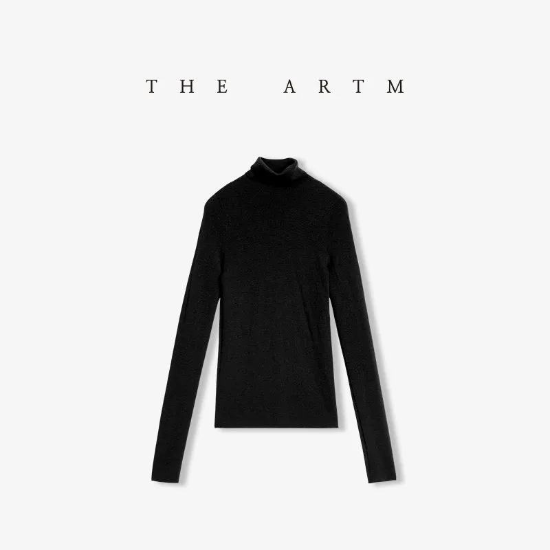 Seamless Turtleneck Sweater
