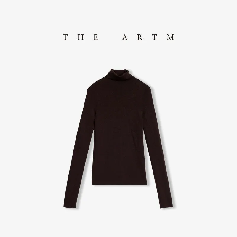 Seamless Turtleneck Sweater