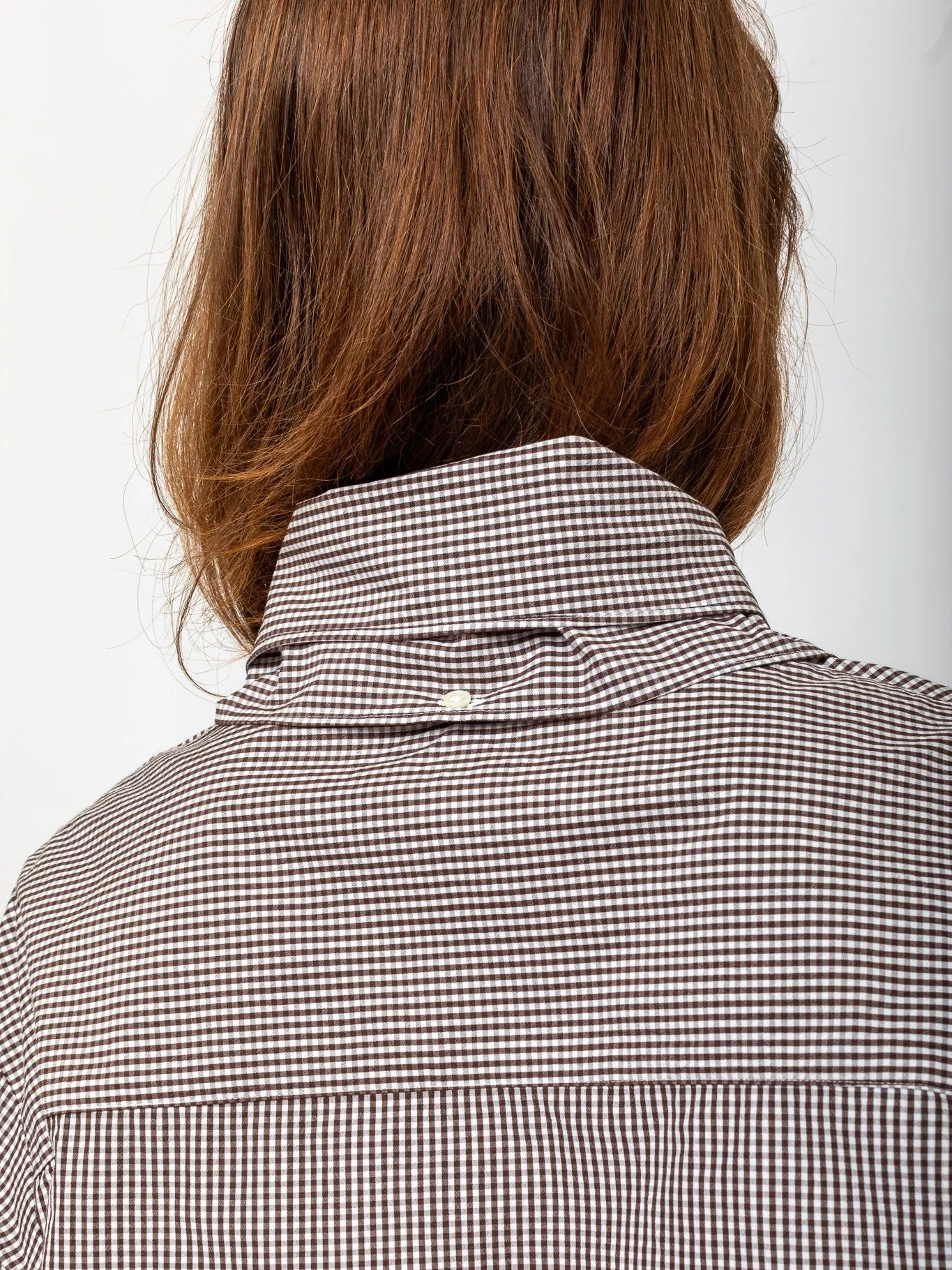 Shirt with Detachable Tie Scarf