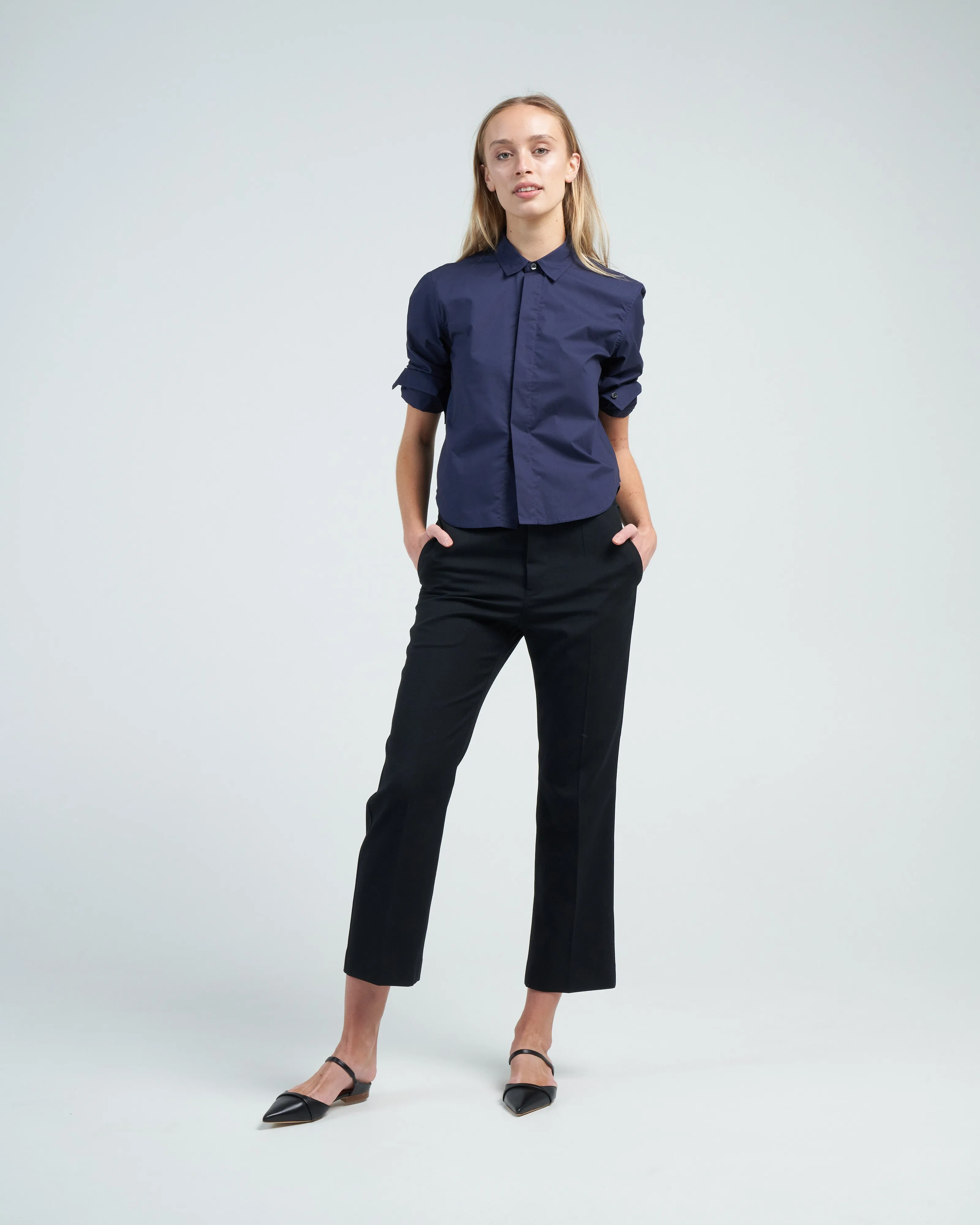 short shirt - navy