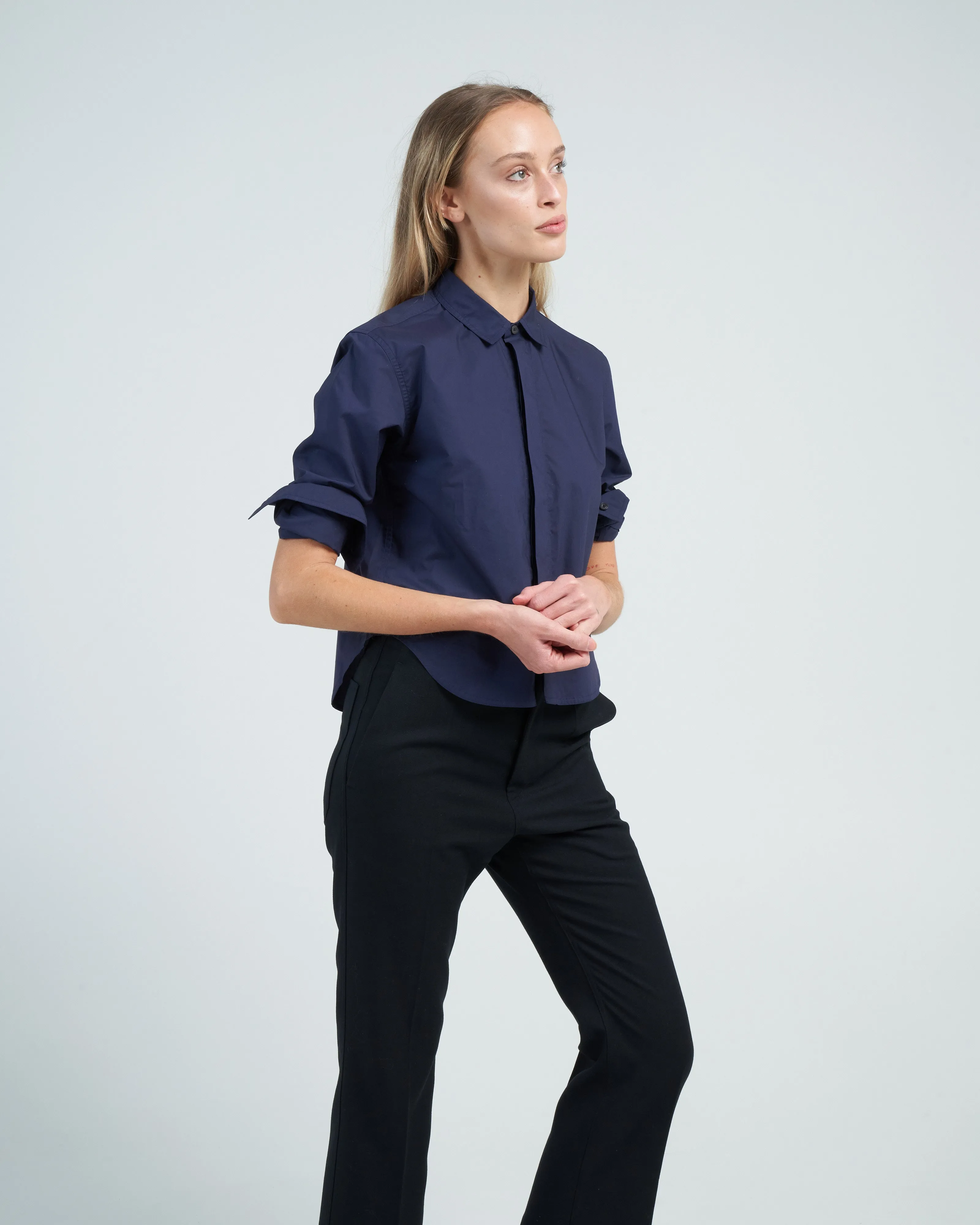 short shirt - navy