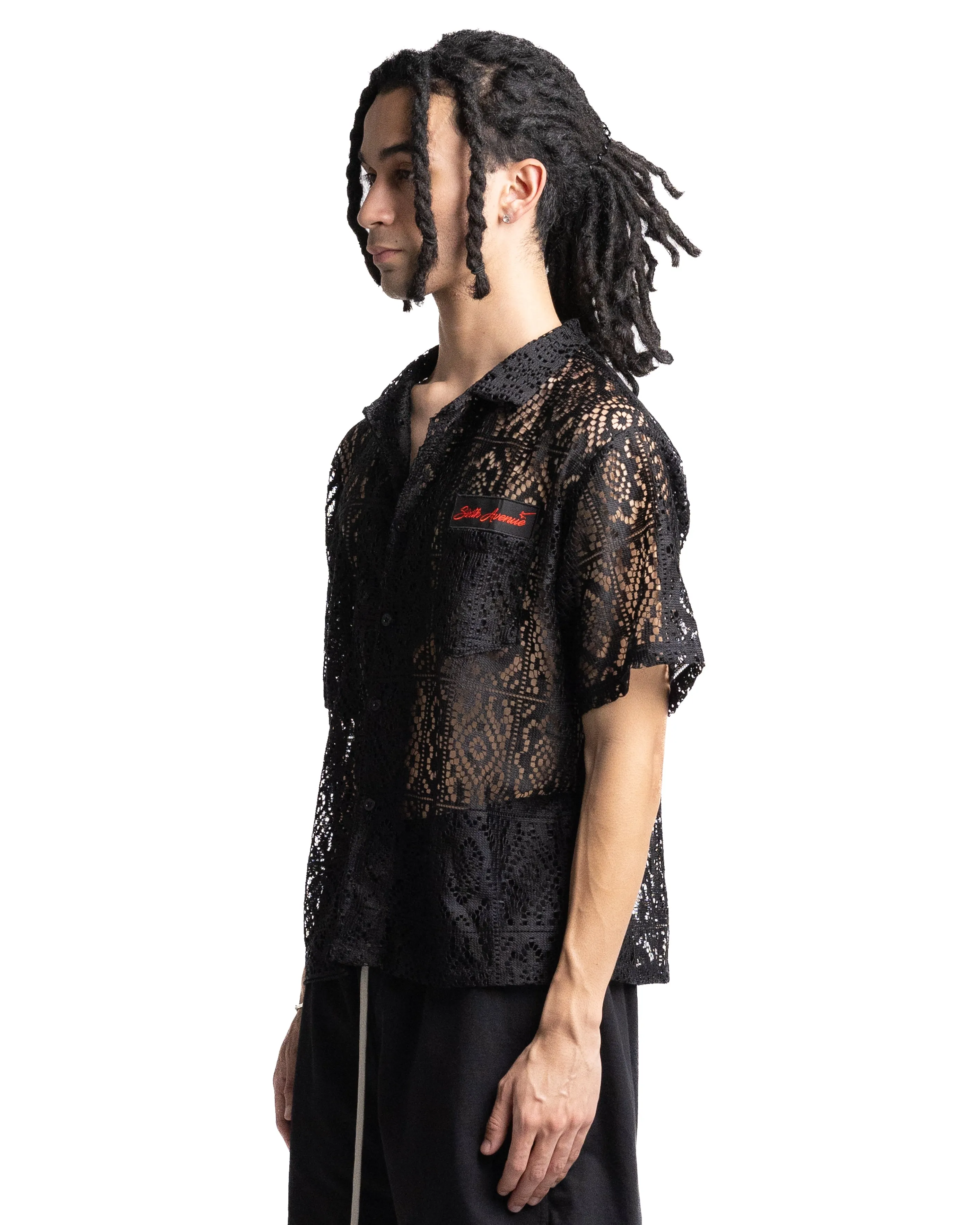 Sixth Avenue Holiday Series Laced Shirt Black