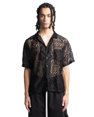 Sixth Avenue Holiday Series Laced Shirt Black