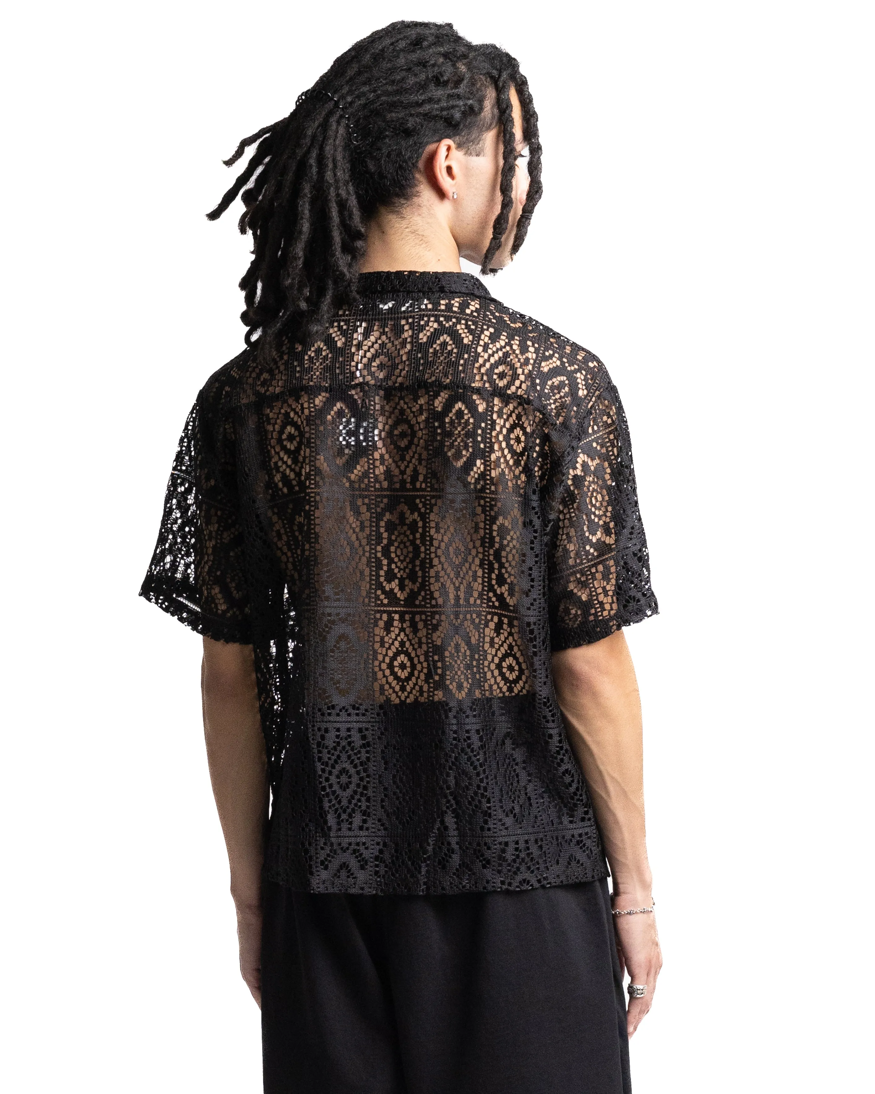 Sixth Avenue Holiday Series Laced Shirt Black