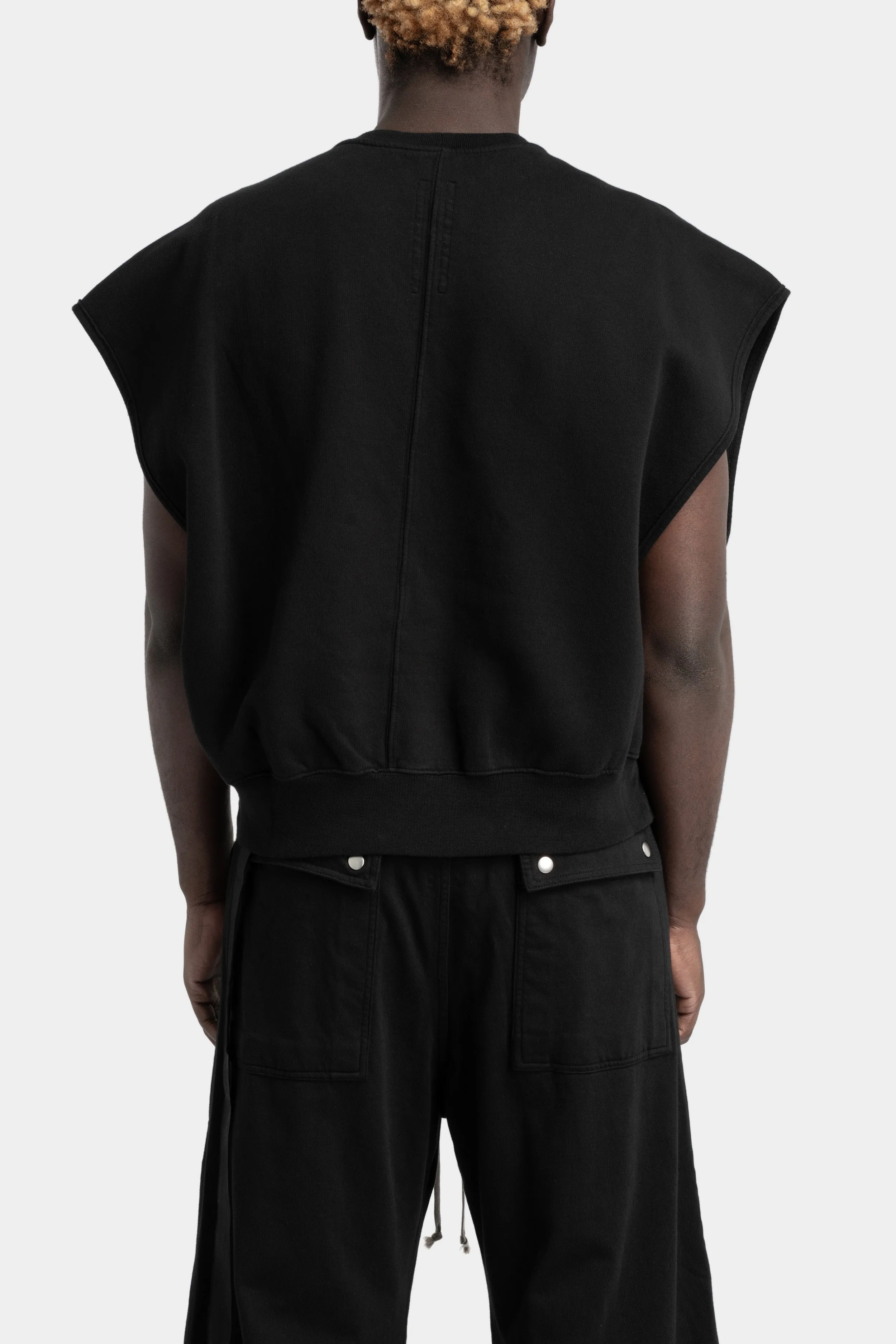 Sleeveless Jumbo tatlin sweat tee