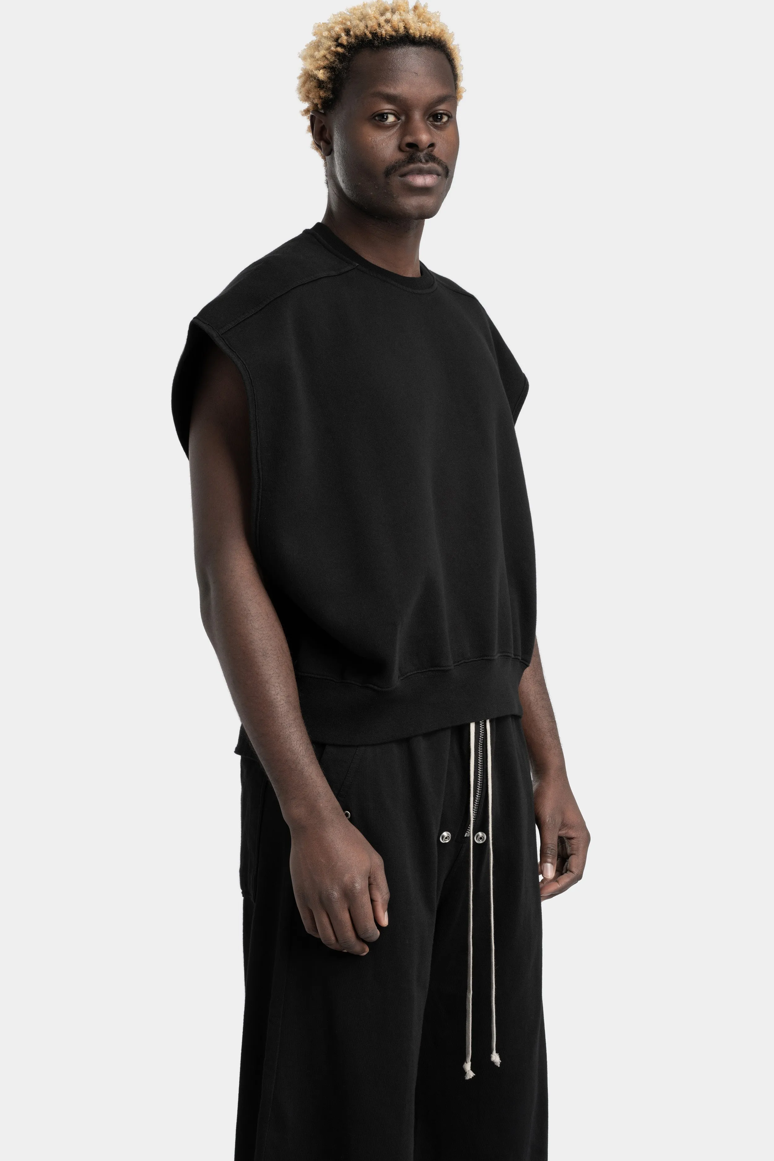 Sleeveless Jumbo tatlin sweat tee