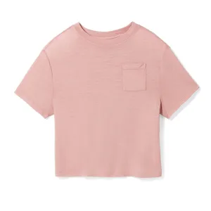 Smartwool T-shirt Merino Cropped Femmes