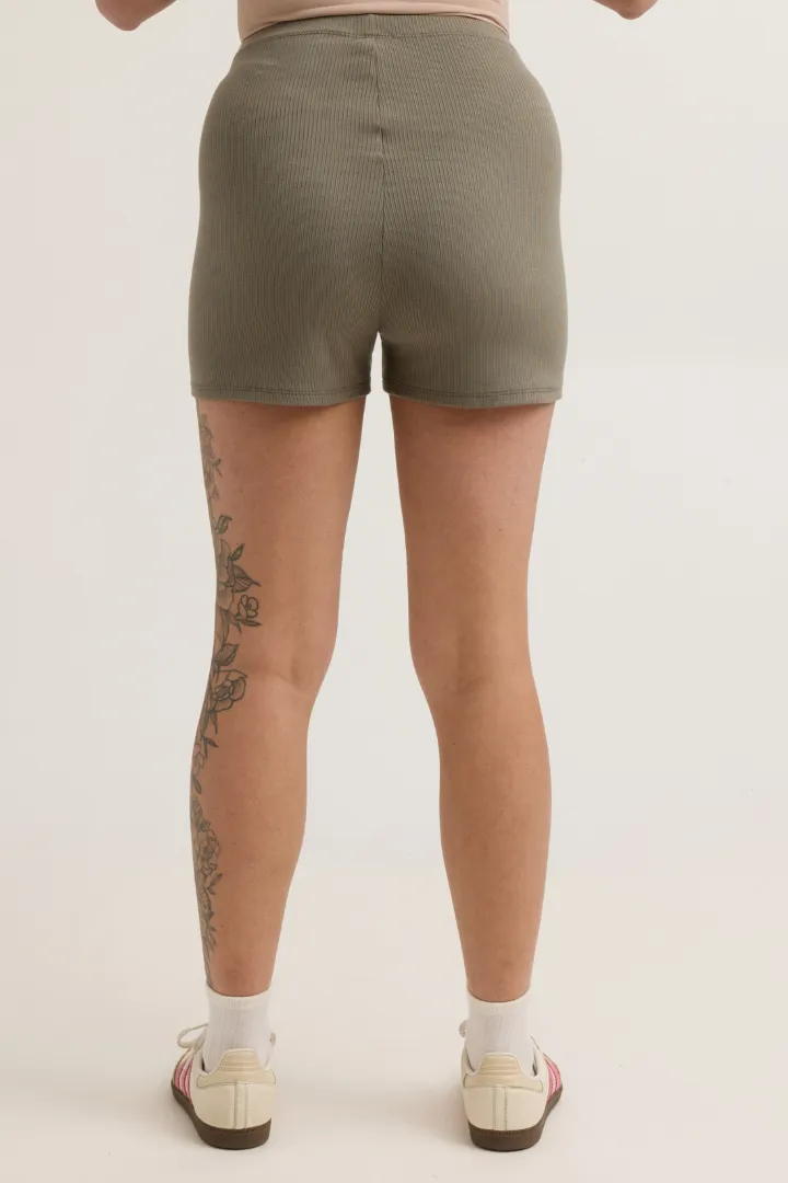 Soft Modal Rib Short