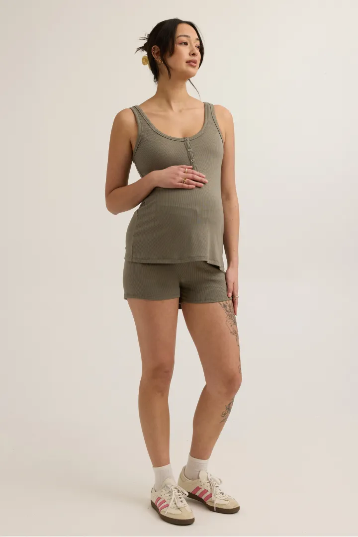 Soft Modal Rib Short