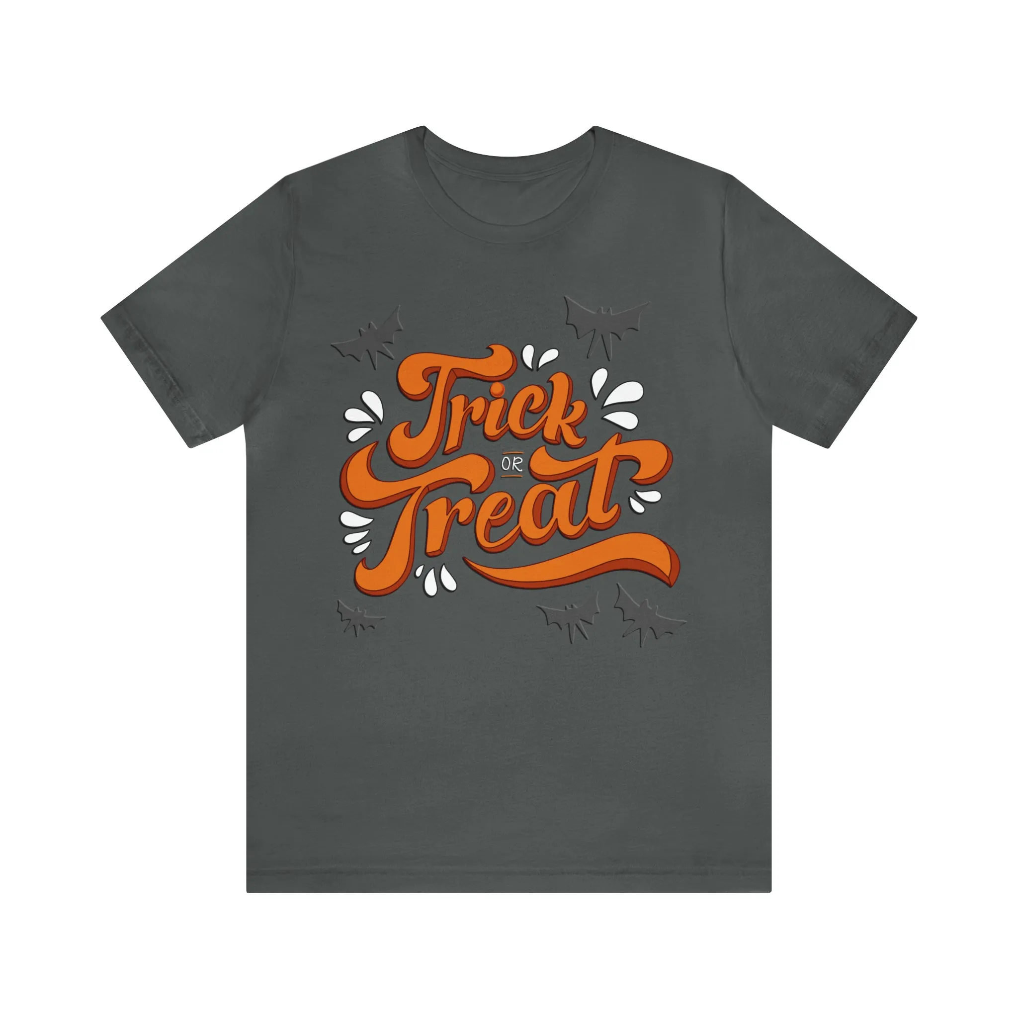 Spooktacular 'Trick or Treat' Halloween Graphic T-Shirt