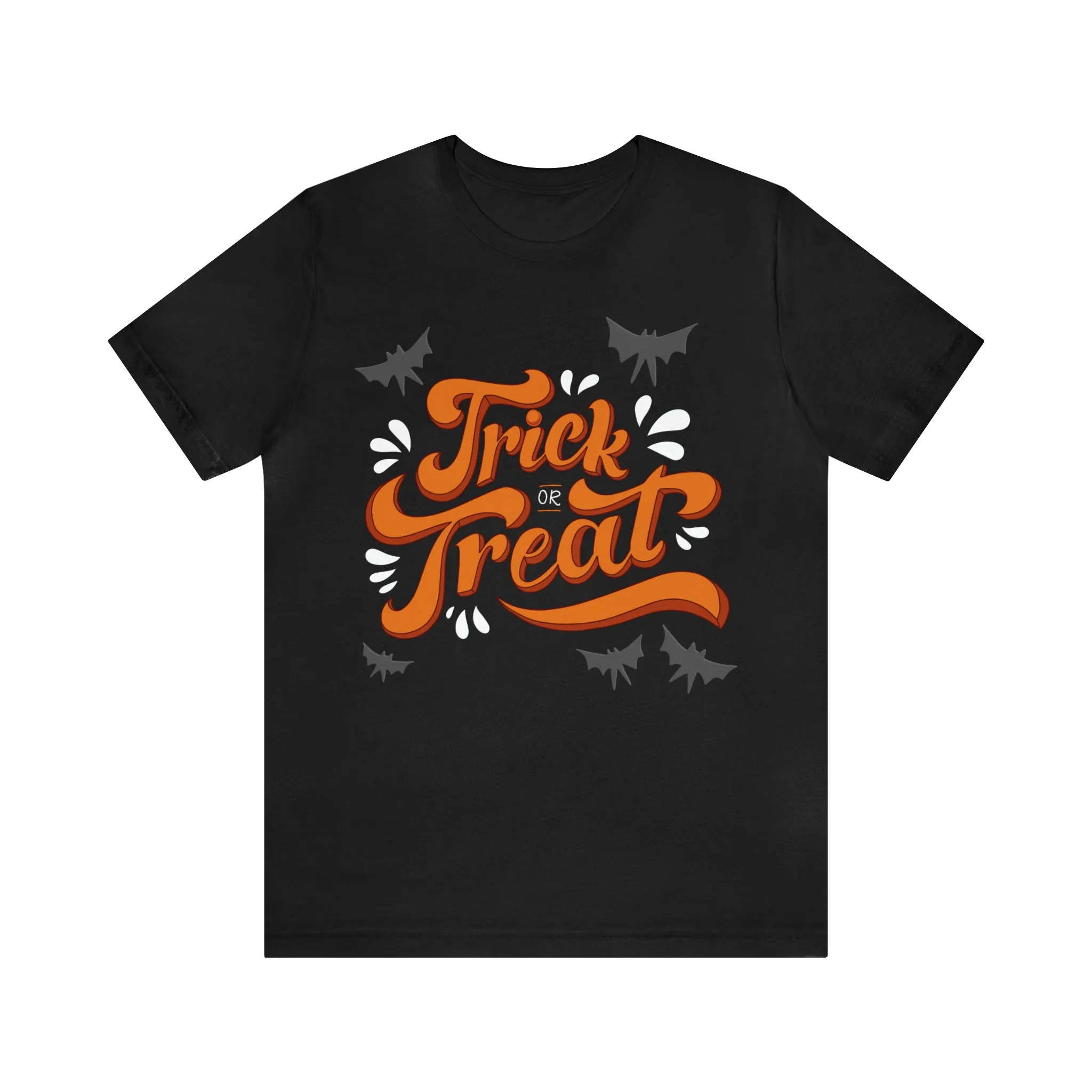 Spooktacular 'Trick or Treat' Halloween Graphic T-Shirt