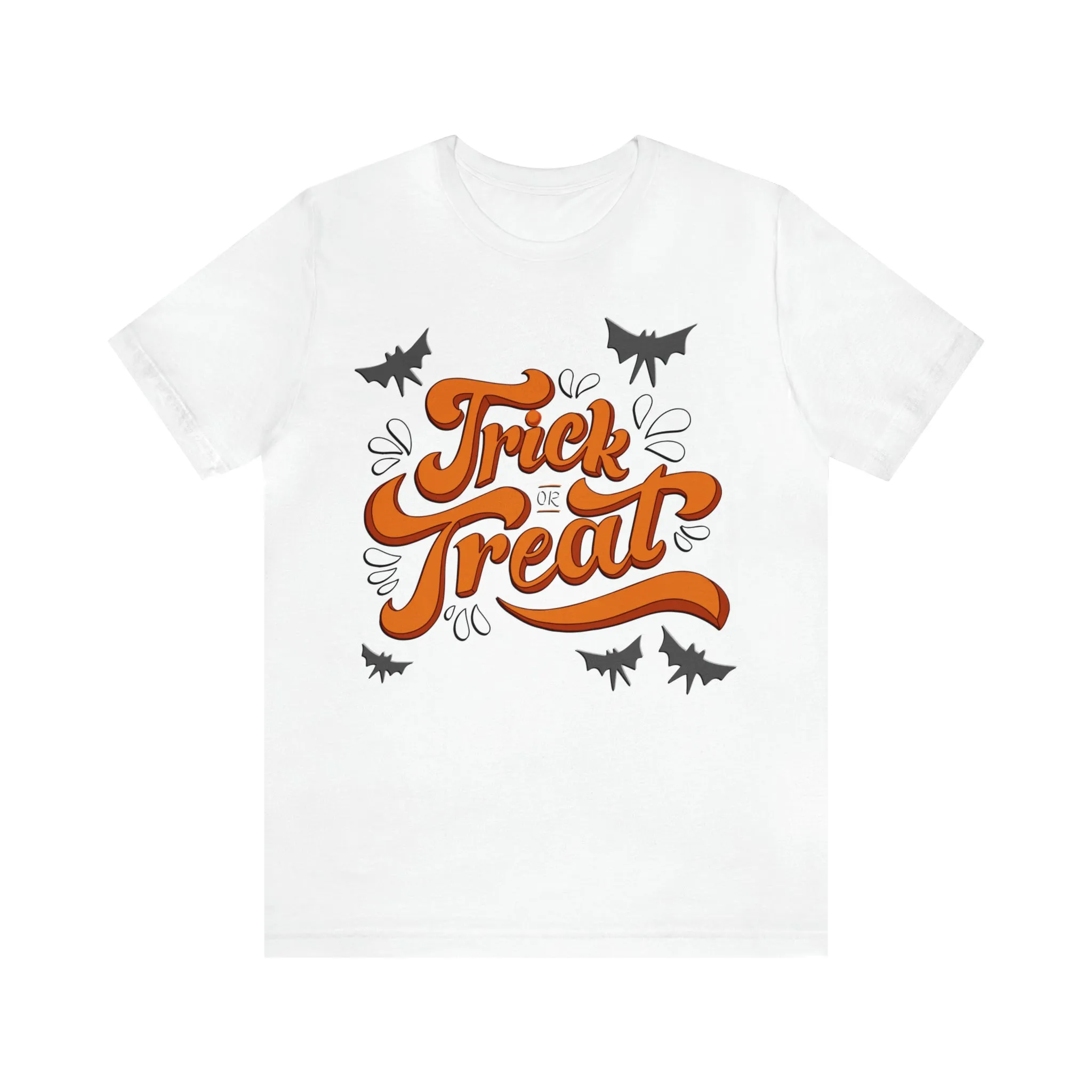 Spooktacular 'Trick or Treat' Halloween Graphic T-Shirt