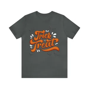Spooktacular 'Trick or Treat' Halloween Graphic T-Shirt