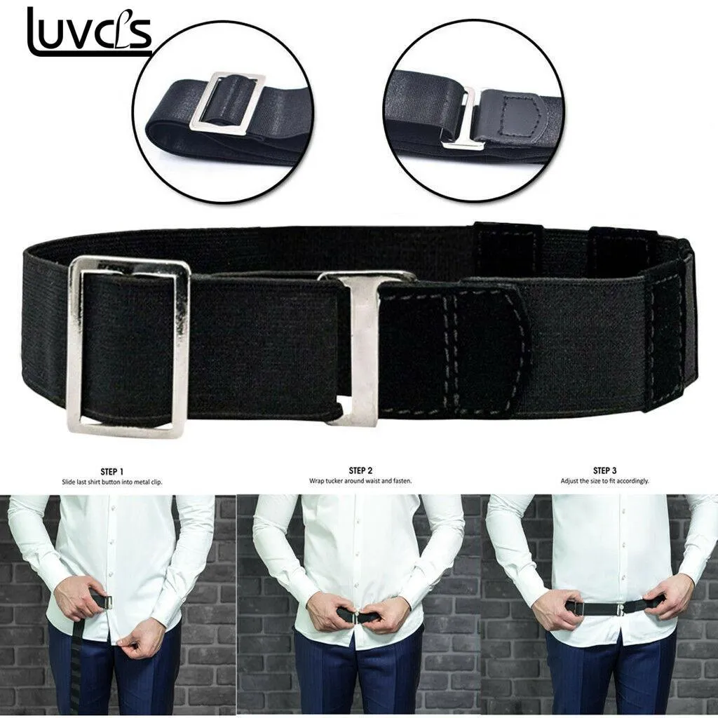 Stay-Tucked™ Concealed Shirt Holding Belt
