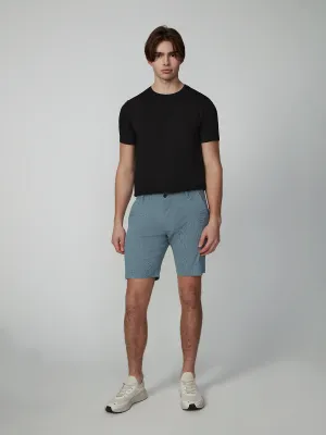 STRIPE BUNGEE CHINO SHORT